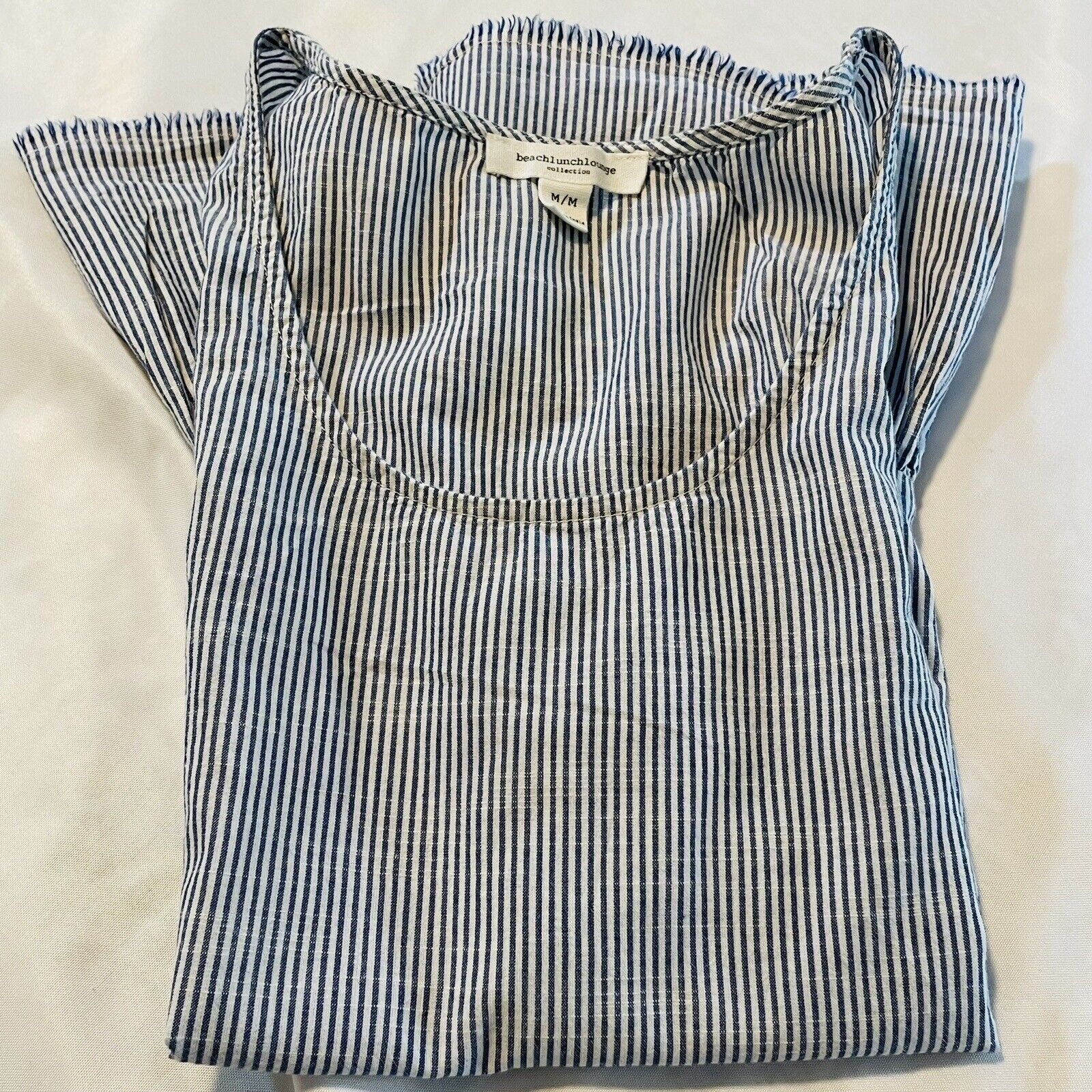 Other Beach Lunch Lounge Women Blue Sleeveless Lightweight Cool Co Size M / US 6-8 / IT 42-44 - 10 Thumbnail