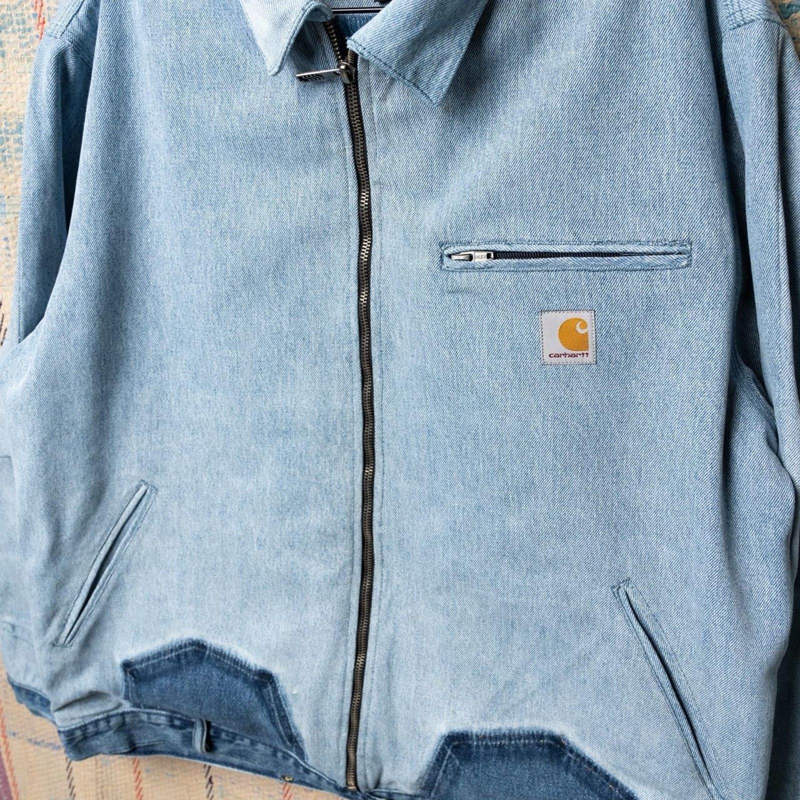 Carhartt Upcycled carhartt detroit jacket reconstructed Size US M / EU 48-50 / 2 - 8 Thumbnail