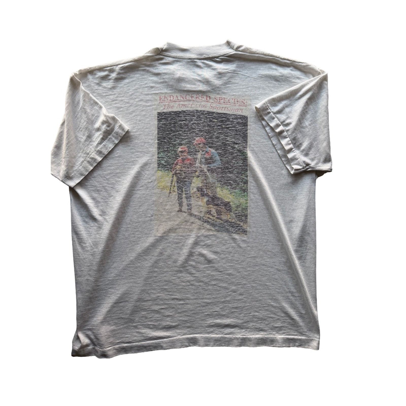 Winchester Vintage Winchester Tee 'Endangered Species' 90s USA XL Size US XL / EU 56 / 4 - 1 Thumbnail