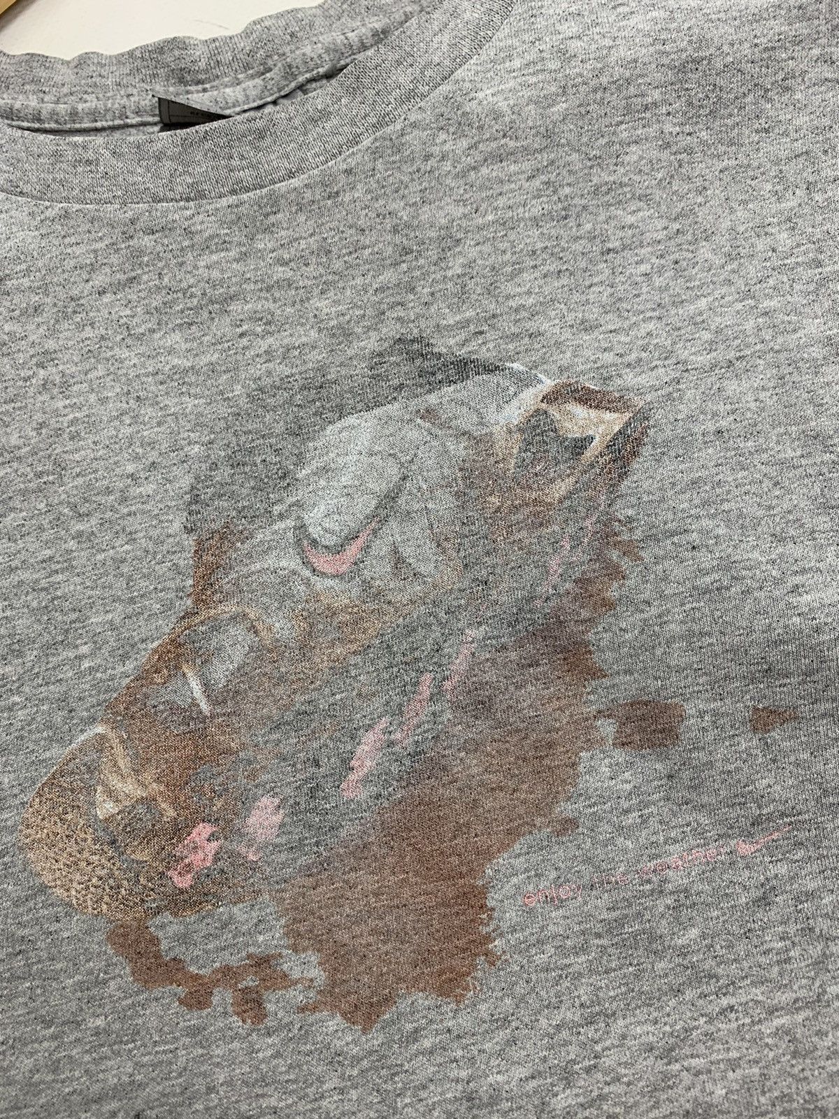 Nike × Vintage Vintage Nike TN Printed Logo Heavy Cotton T-Shirt Size US L / EU 52-54 / 3 - 6 Thumbnail