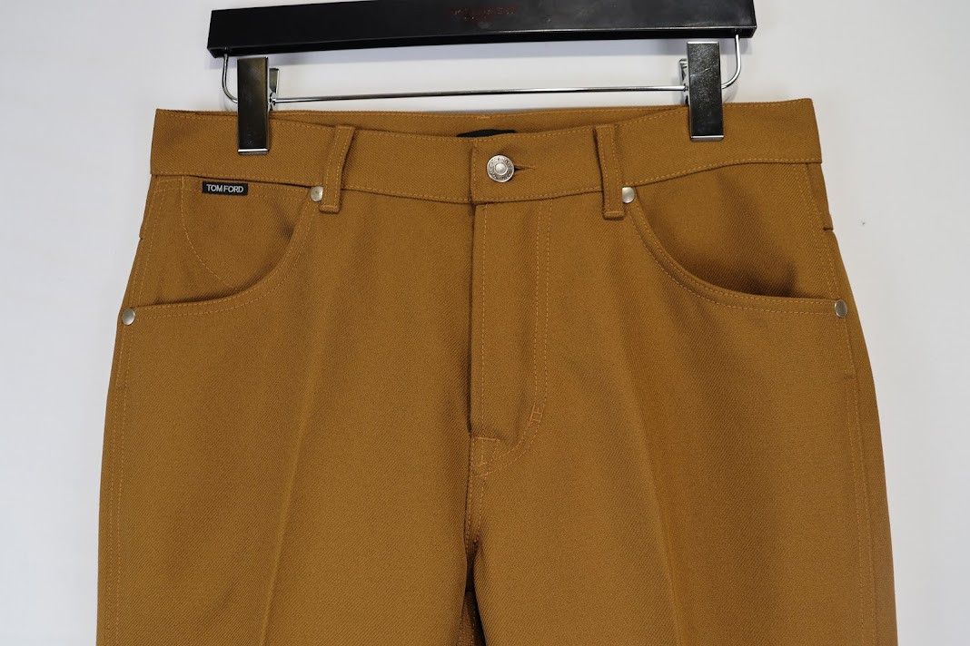Tom Ford o1rshd1 New Tapered Chic Denim in Brown Size US 32 / EU 48 - 4 Thumbnail