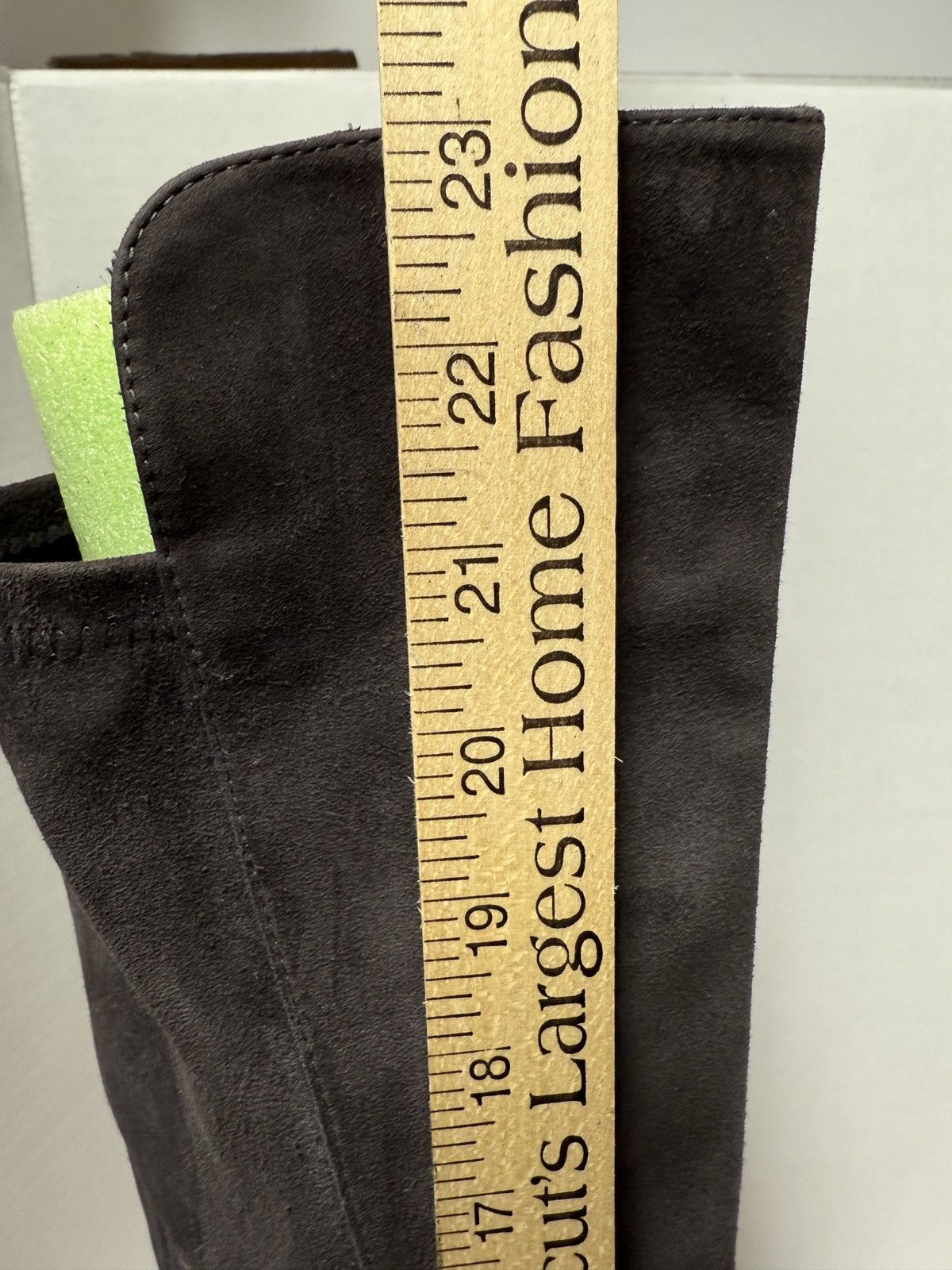 Stuart Weitzman Stuart Weitzman AllJill Anthracite Suede Over the Knee Boot Size US 8 / IT 38 - 4 Thumbnail