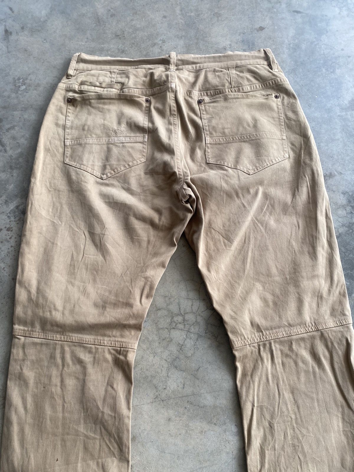 Japanese Brand Japanese 291295=Homme Python Bush Pocket Curve Leg Denim 121 Size US 33 - 12 Thumbnail