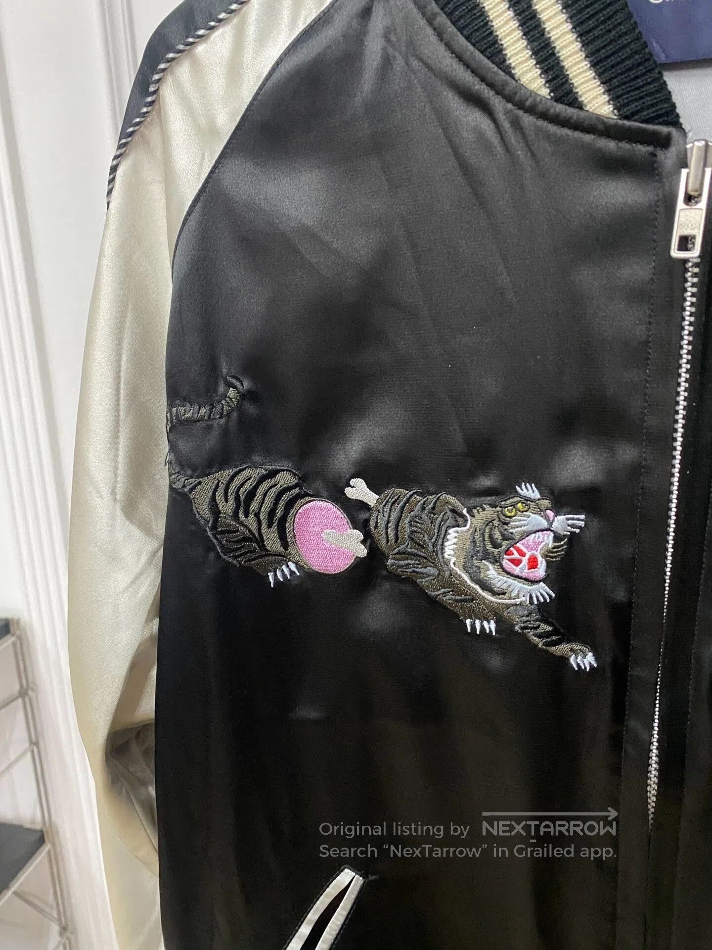 Comme des Garcons silk baseball jacket by Undercover. Size US L / EU 52-54 / 3 - 2 Thumbnail