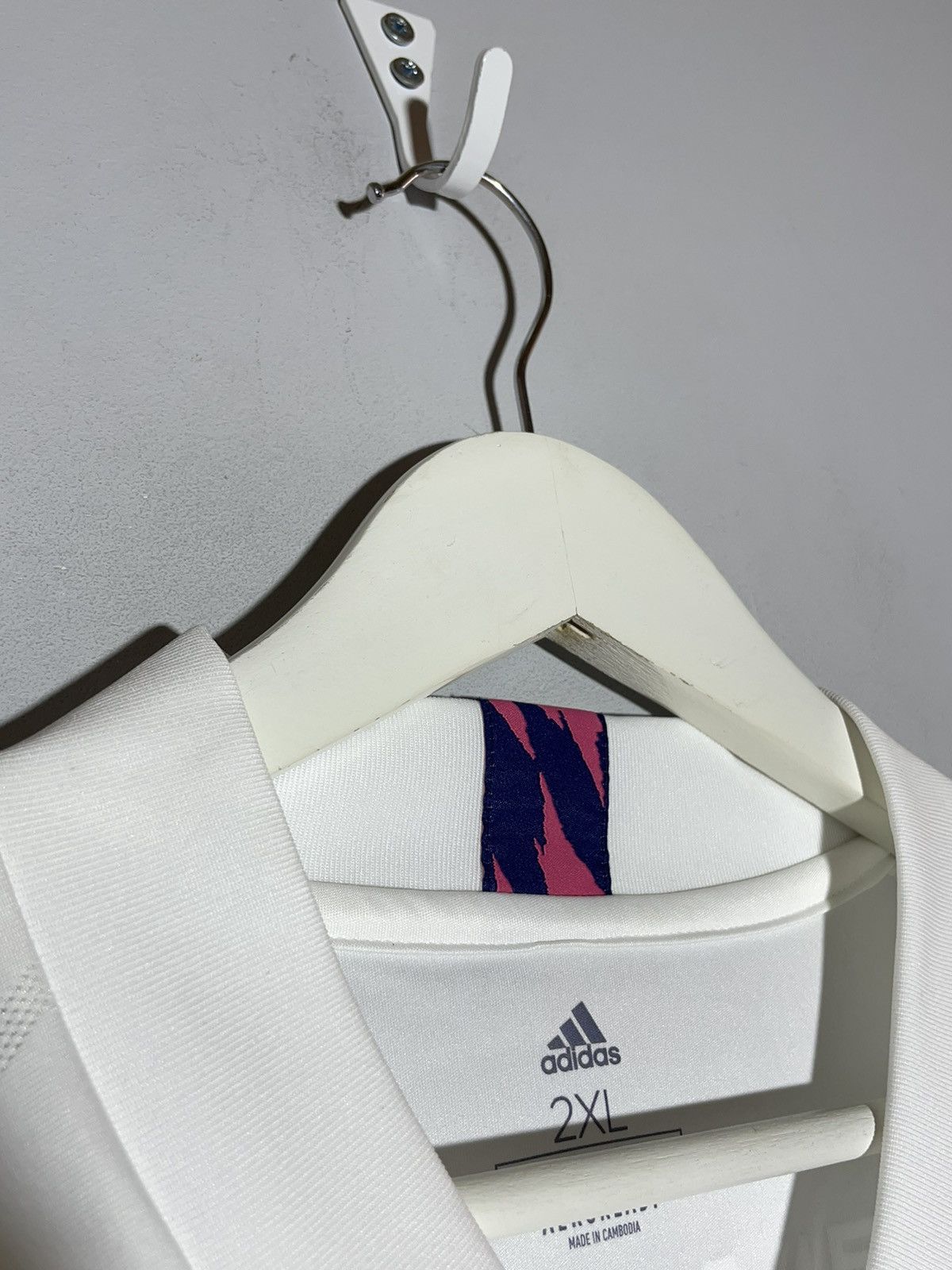 Adidas #9 Karim Benzema Real Madrid 2020/21 Adidas Home Jersey Size US XXL / EU 58 / 5 - 5 Thumbnail