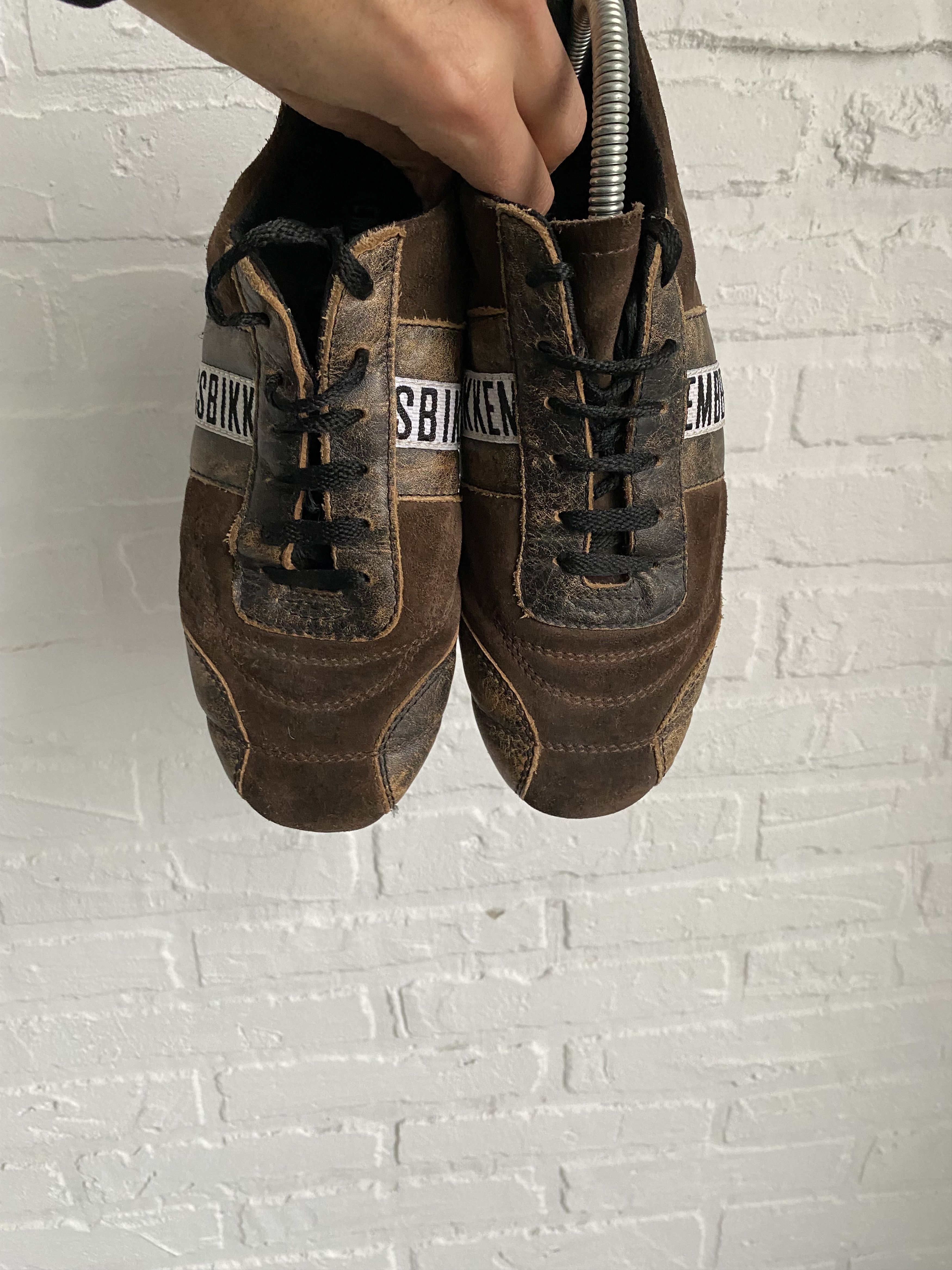 Dirk Bikkembergs Vintage Y2K Bikkembergs soccer leather shoes Size US 5 / IT 35 - 9 Thumbnail