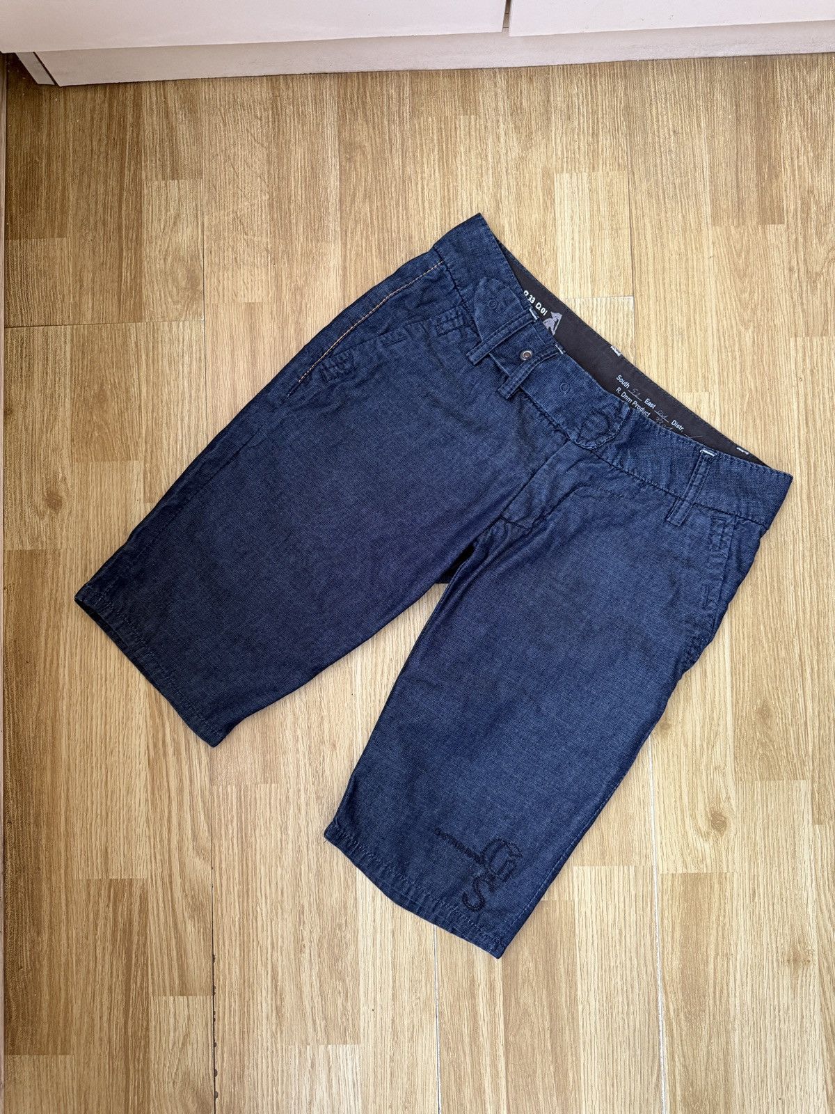 G-Star Wmns G star Denim Shorts midnight danbury capri pant Size 28" / US 6 / IT 42 - 1 Thumbnail