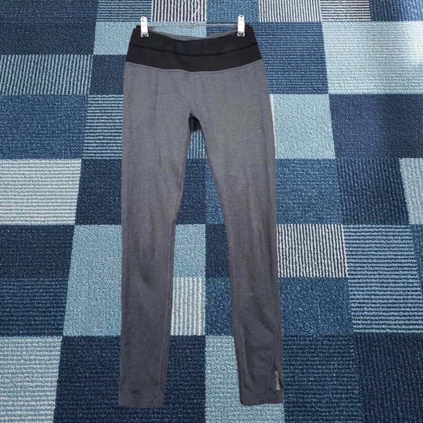 Reebok Reebok Leggings Womens S Small Gray Skinny Ankle Athleisure Sportswear Size 28" / US 6 / IT 42 - 1 Thumbnail