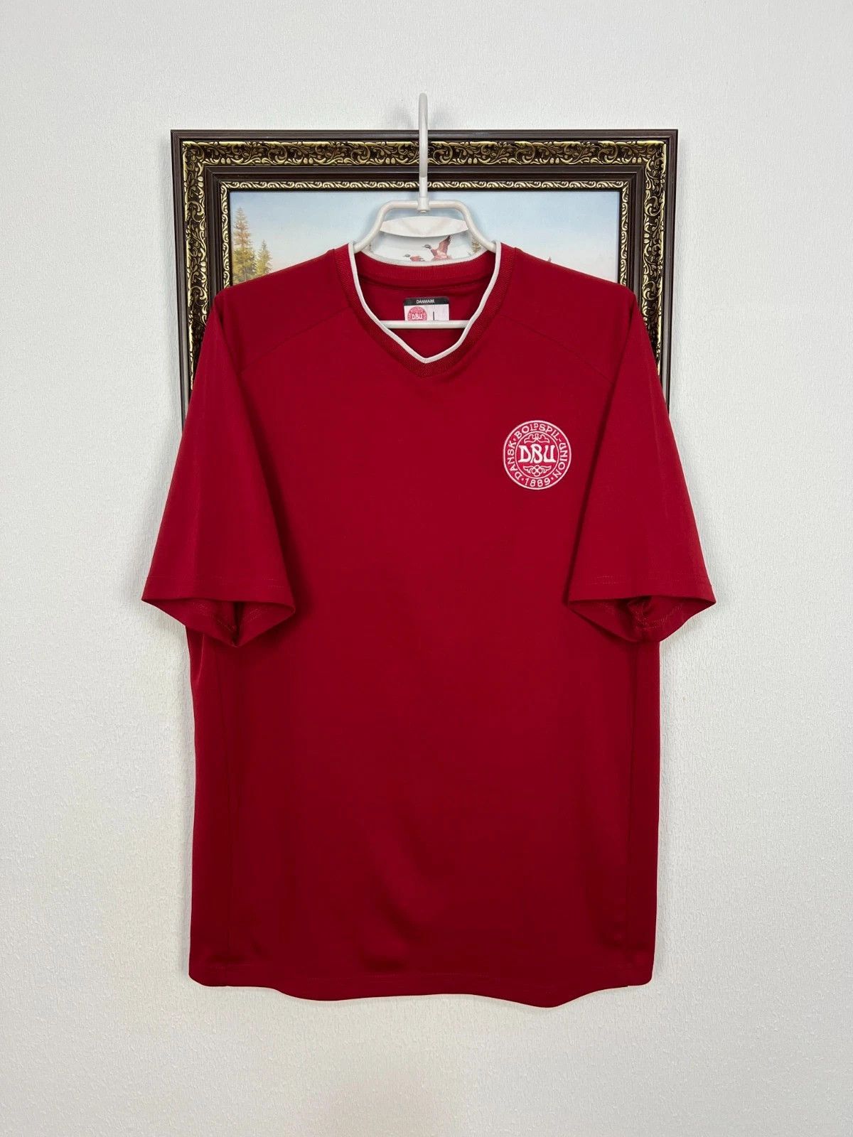 Vintage Vintage Denmark Football Shirt National Team Jersey Trikot Size US L / EU 52-54 / 3 - 1 Thumbnail