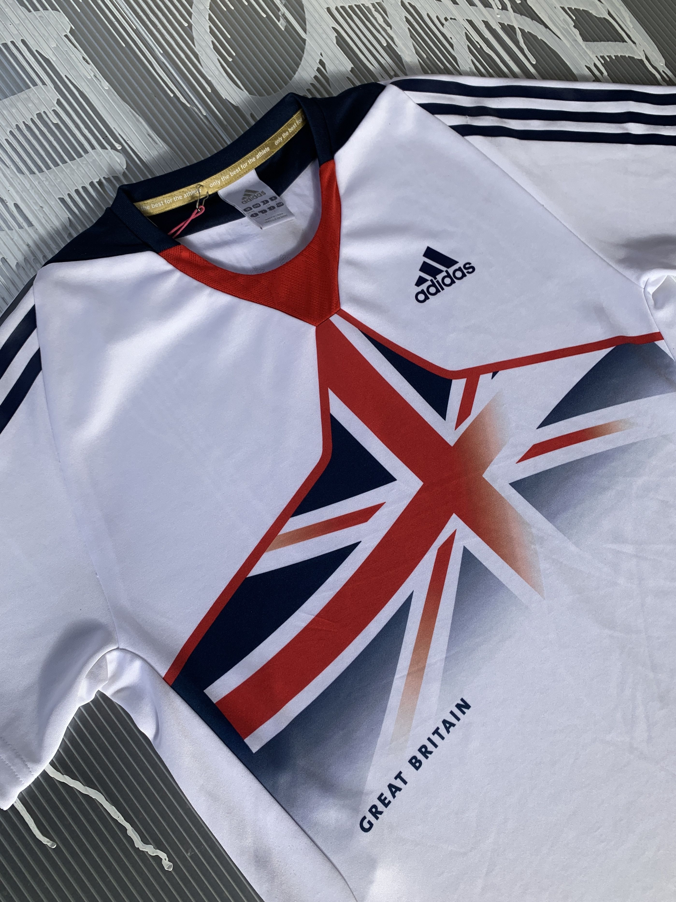 Adidas Adidas Union Jack Olimpic Jersey - S Size US S / EU 44-46 / 1 - 2 Thumbnail