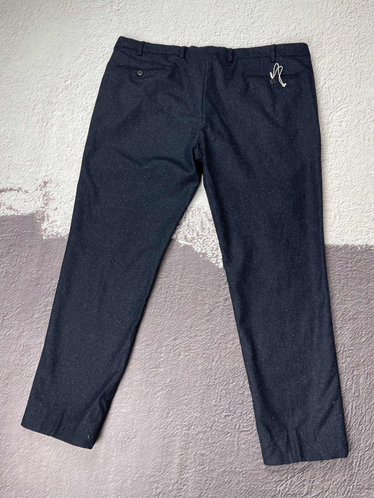 Boggi Boggi Milano wool silk dot pattern casual pants chinos Size US 40 / EU 56 - 3 Thumbnail