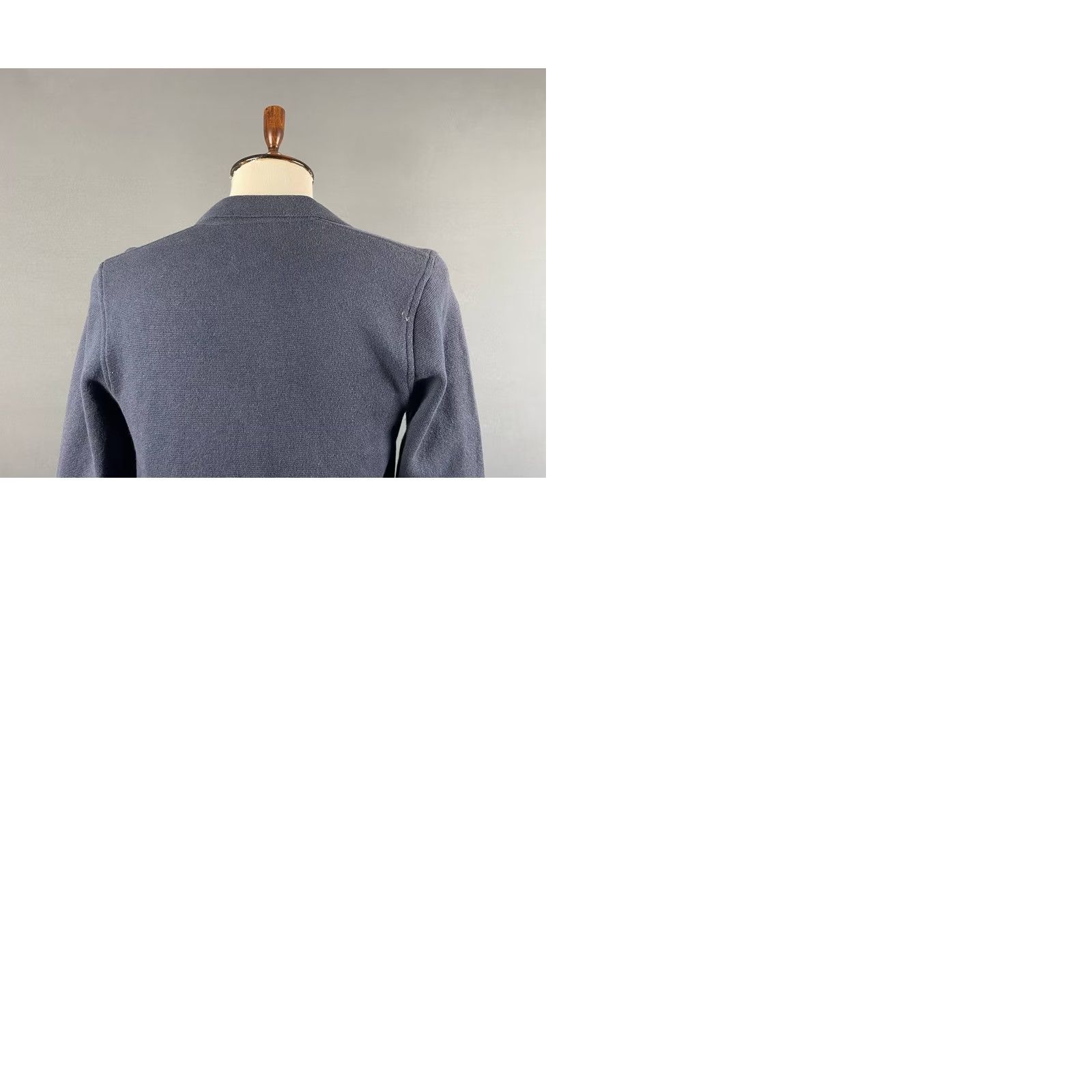 Fred Perry Fred Perry Mens Knit Blazer Coat Size 36 Blue Cotton Long Sleeve Multi-Pockets Size US M / EU 48-50 / 2 - 9 Thumbnail