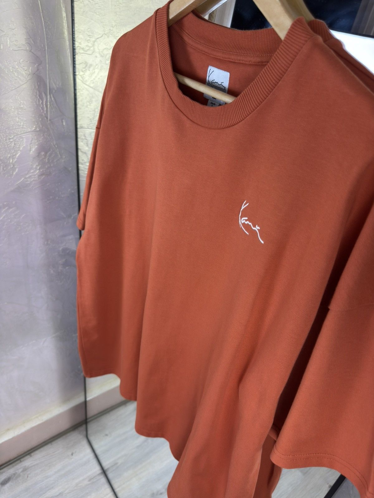 Karl Kani Karl Kani Signature Heavy Cotton Boxy Tee in Burnt Orange Size US M / EU 48-50 / 2 - 5 Thumbnail