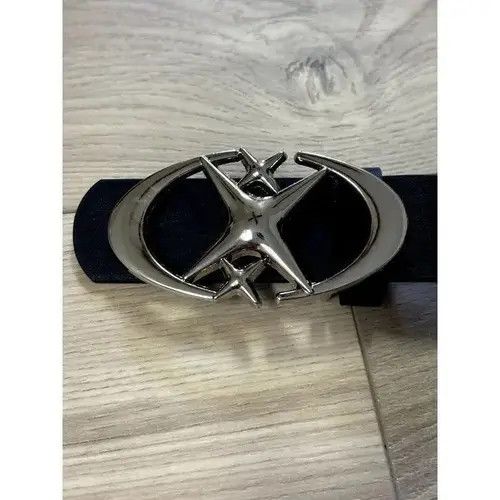Japanese Brand Black Triple Star Belt Size 30 - 5 Thumbnail