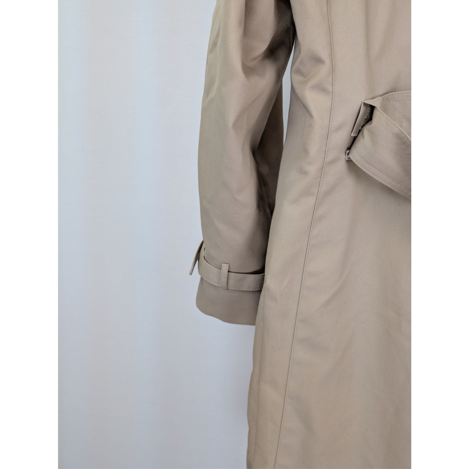 Dior o1rshd1 CC20 Long Trench Coat in Beige Size US L / EU 52-54 / 3 - 14 Thumbnail