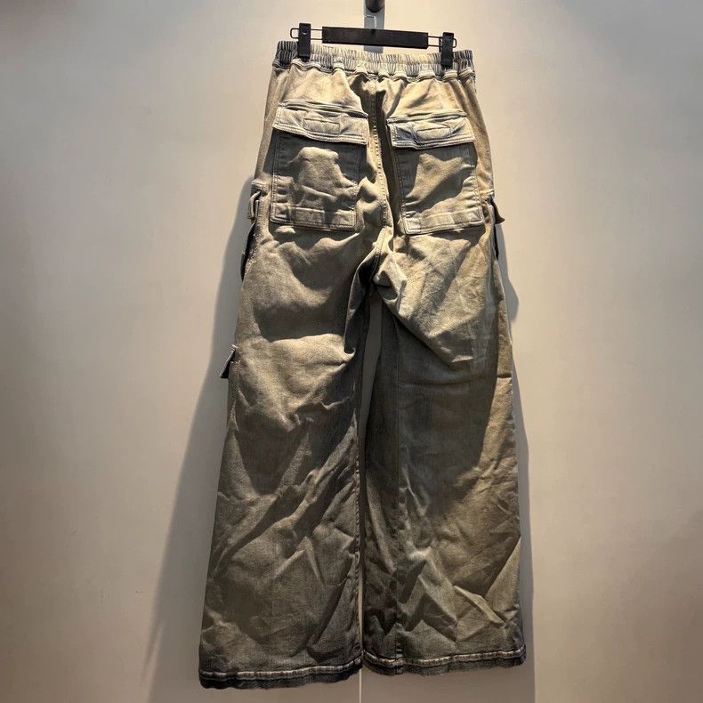 Rick Owens Rick Owens size m Denim Wash Blue Overalls Pocket Pants Size US 28 / EU 44 - 3 Thumbnail