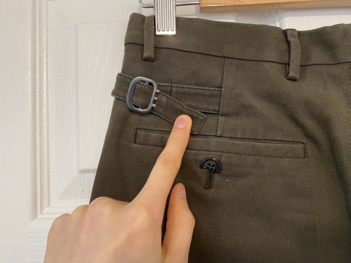 Miu Miu Moleskin adjustible waist buckled strap trousers Size US 30 / EU 46 - 6 Thumbnail