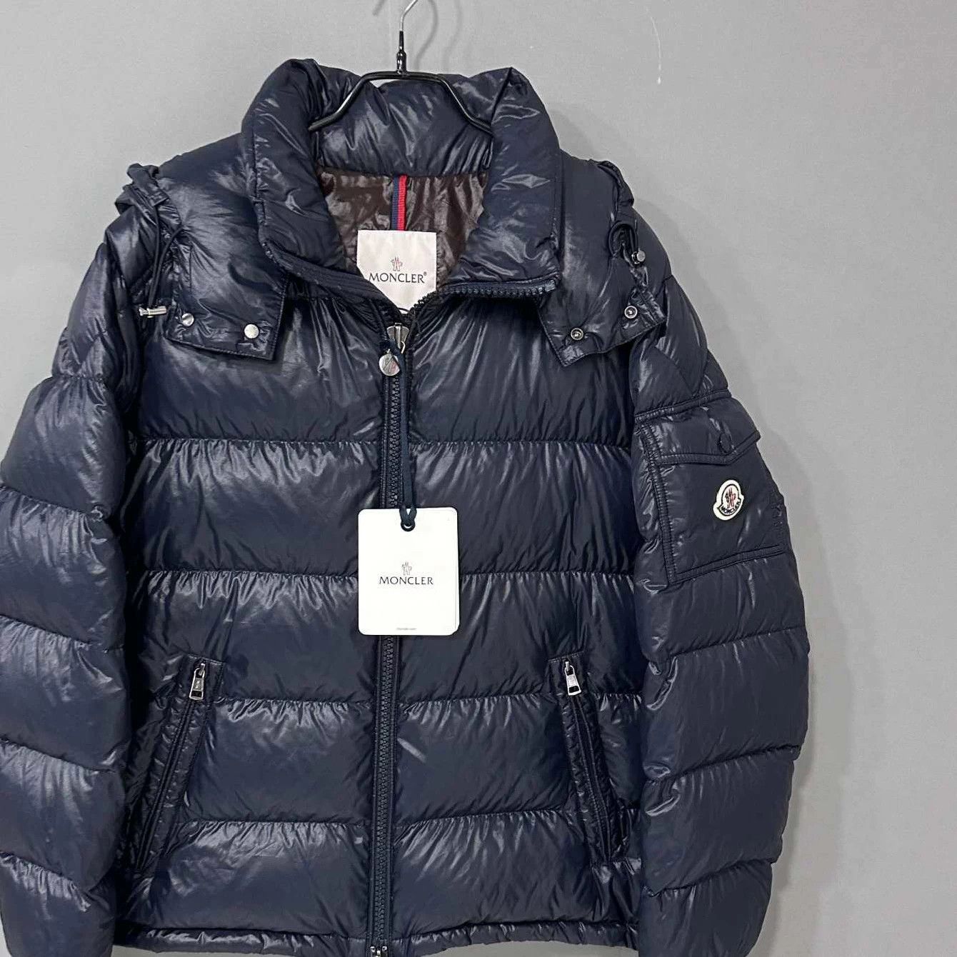 Moncler Moncler Maya Down Jacket Navy 3 Size US L / EU 52-54 / 3 - 2 Thumbnail