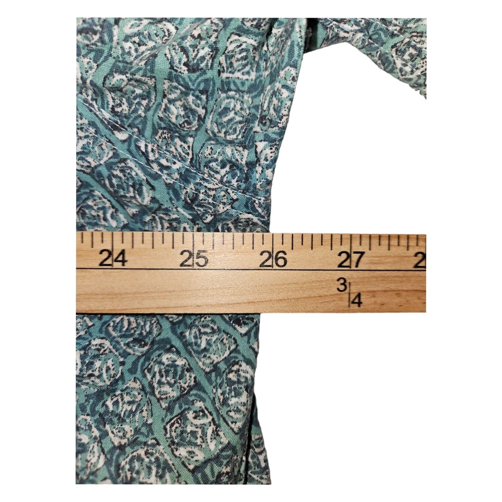 Vintage VINTAGE L.L. Bean Button Shirt Short Sleeve Men's XL Traditional Fit Green Outdoor Argyle Diamond Pattern Pocketed 90s Mens Size US XL / EU 56 / 4 - 3 Thumbnail