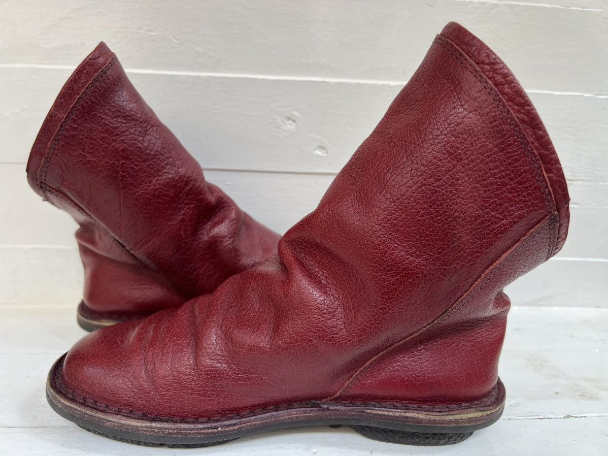 Trippen Trippen Women's Leather Red Slouch Medieval Comfort Size US 6 / IT 36 - 9 Thumbnail