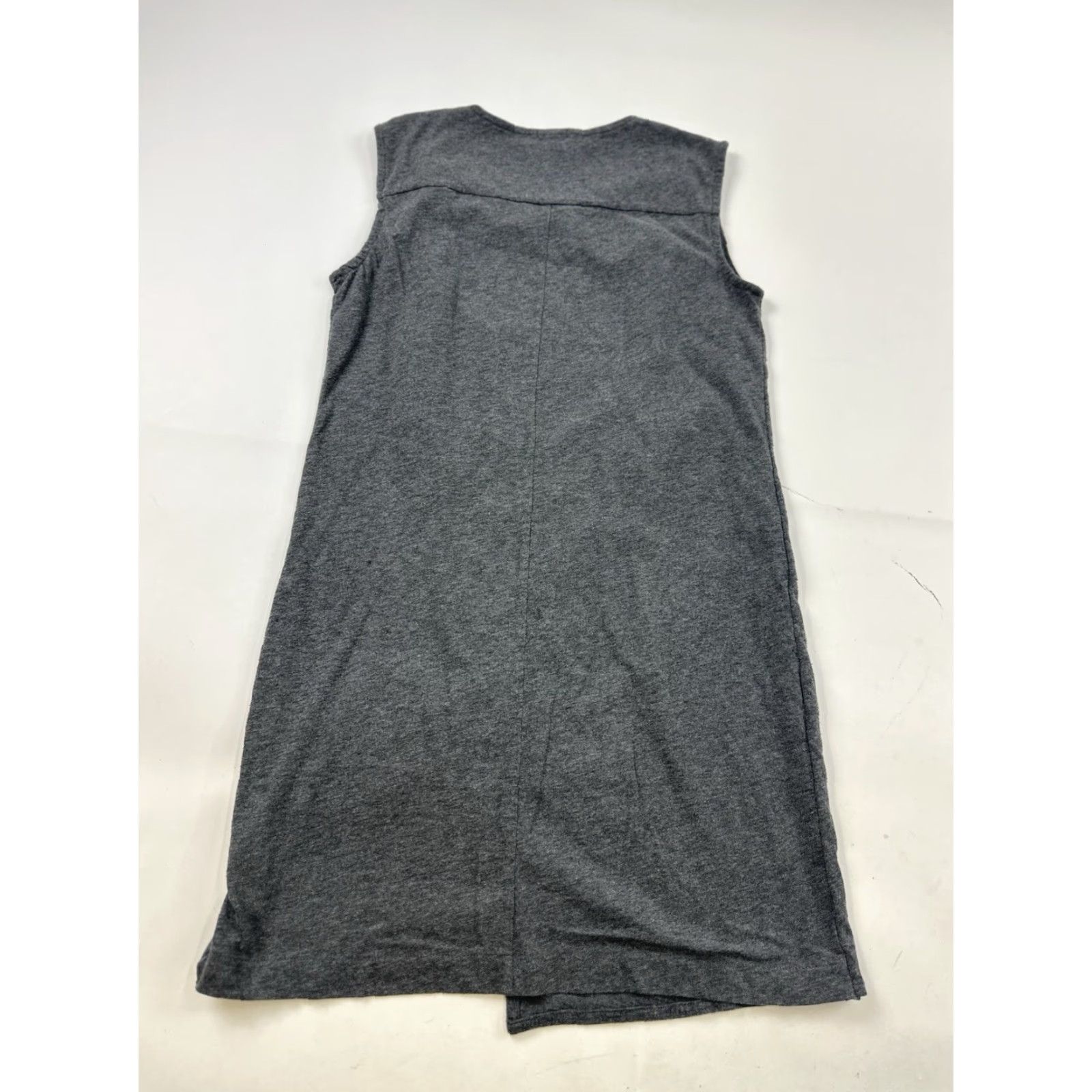 J.Crew VINTAGE J.Crew Dress Womens S Small Grey Sleeveless Shirt Dress Size S / US 4 / IT 40 - 2 Thumbnail