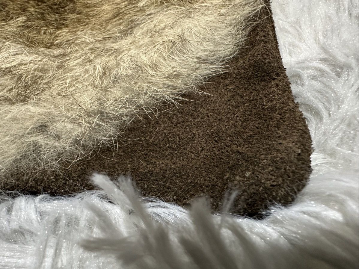 Japanese Brand 🔥Sick Y2K Japanese Suede Fur Belt Bag Goa Vkei Style Size ONE SIZE - 3 Thumbnail