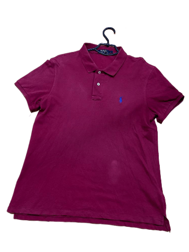 Polo Ralph Lauren Vintage Polo Ralph Lauren 100% Cotton Polo Size L Size US L / EU 52-54 / 3 - 1 Thumbnail