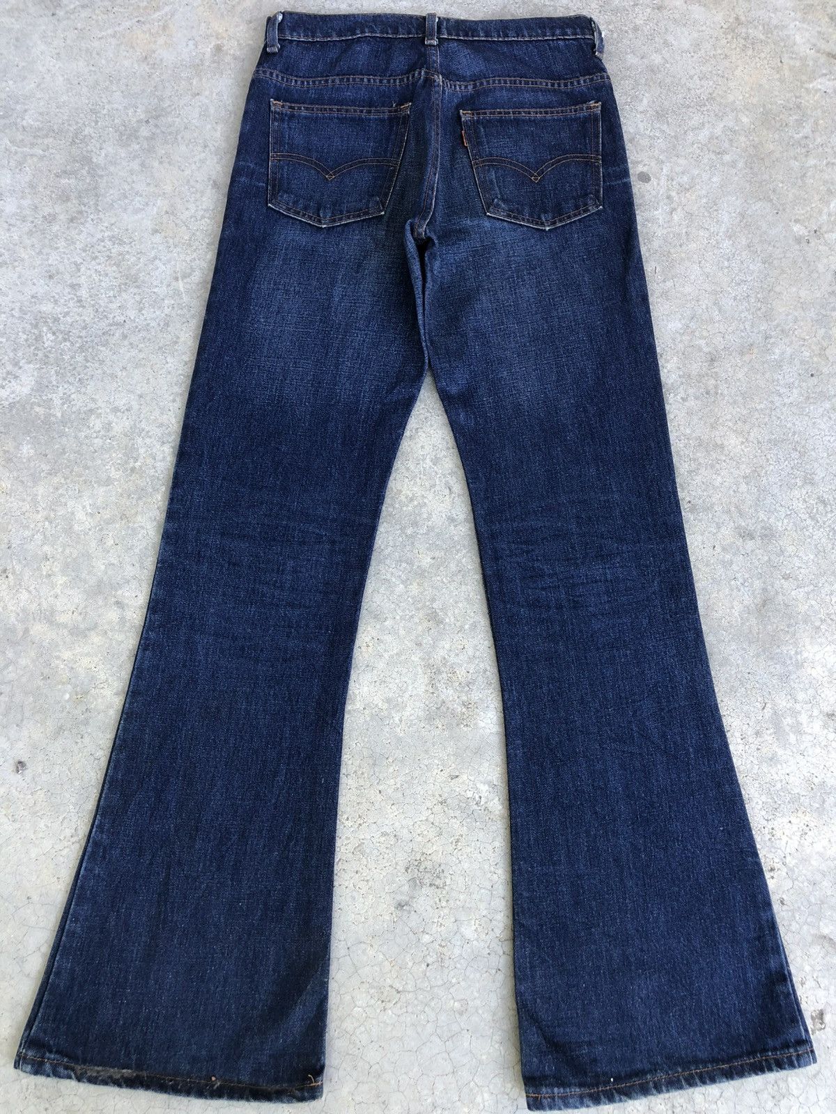 If Six Was Nine Flared Levi’s 646 Bell Bottom Bootcut Orange Tab Size US 29 - 2 Thumbnail