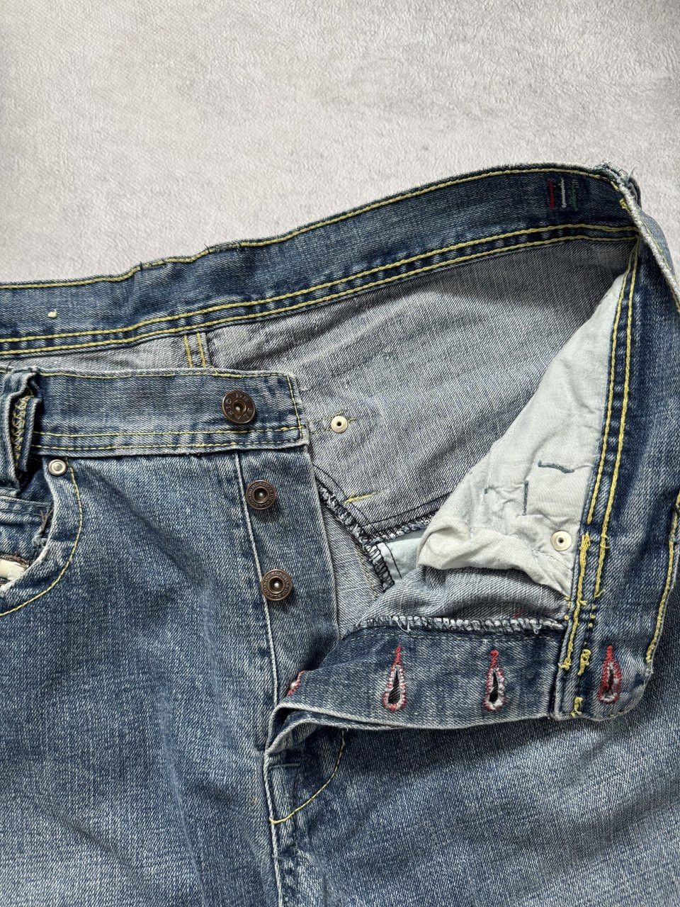 Diesel Vintage Y2K Diesel Style Denim Jeans Size US 34 / EU 50 - 6 Thumbnail