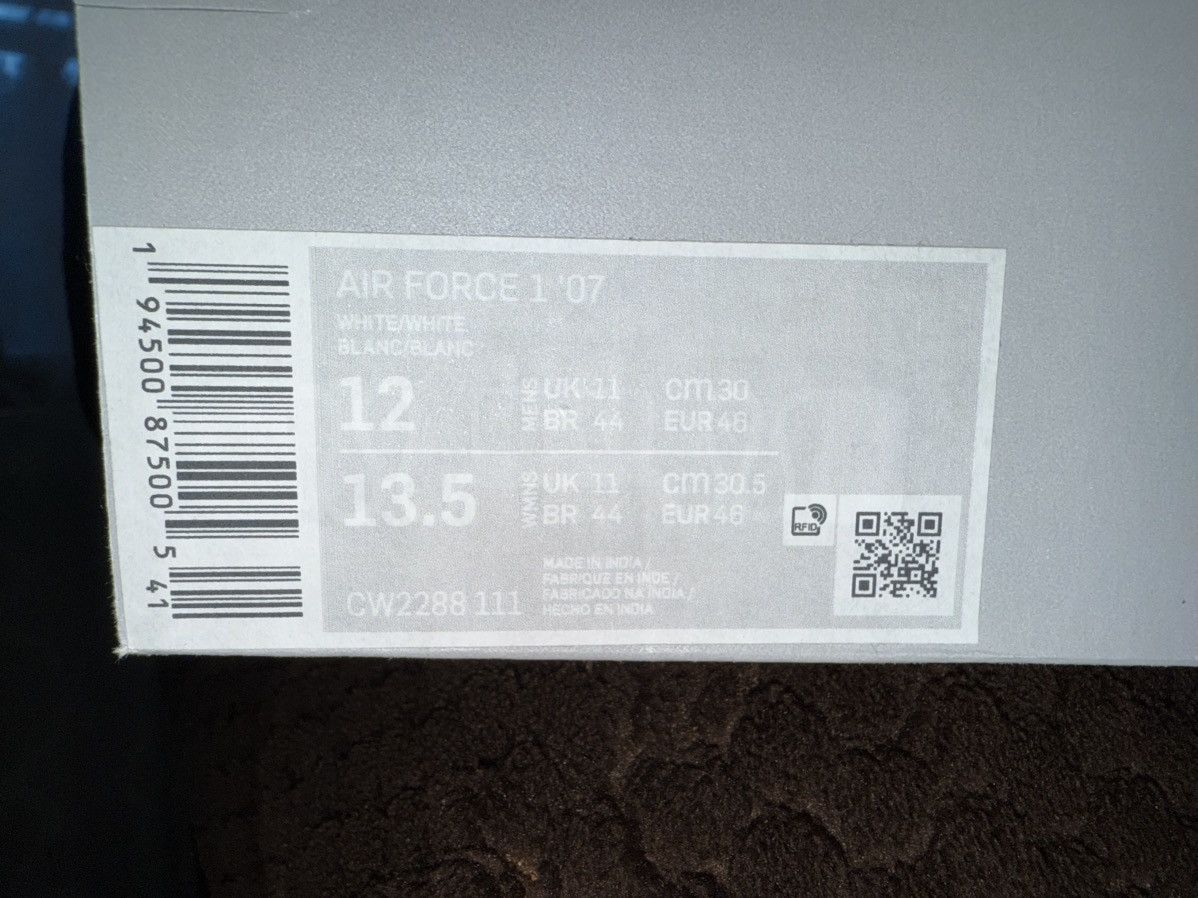 Nike × Travis Scott Nike x Travis Scott Air Force 1 ‘07 “Utopia” NEW! Size 12 Size US 12 / EU 45 - 4 Thumbnail