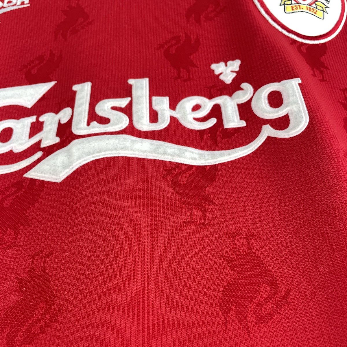 Reebok Vintage Liverpool 1996/1998 Reebok Home Jersey Shirt 46/48 Size US XL / EU 56 / 4 - 9 Thumbnail