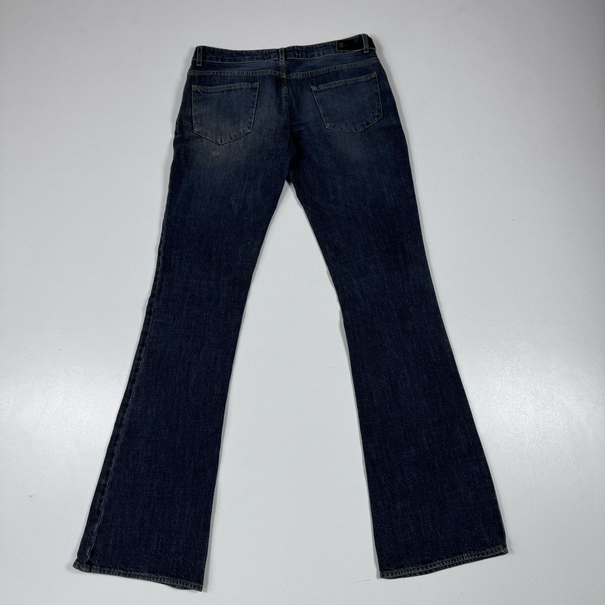 Roberto Cavalli flared y2k jeans justcavalli very rare flowers print Size 27" / US 4 / IT 40 - 8 Thumbnail