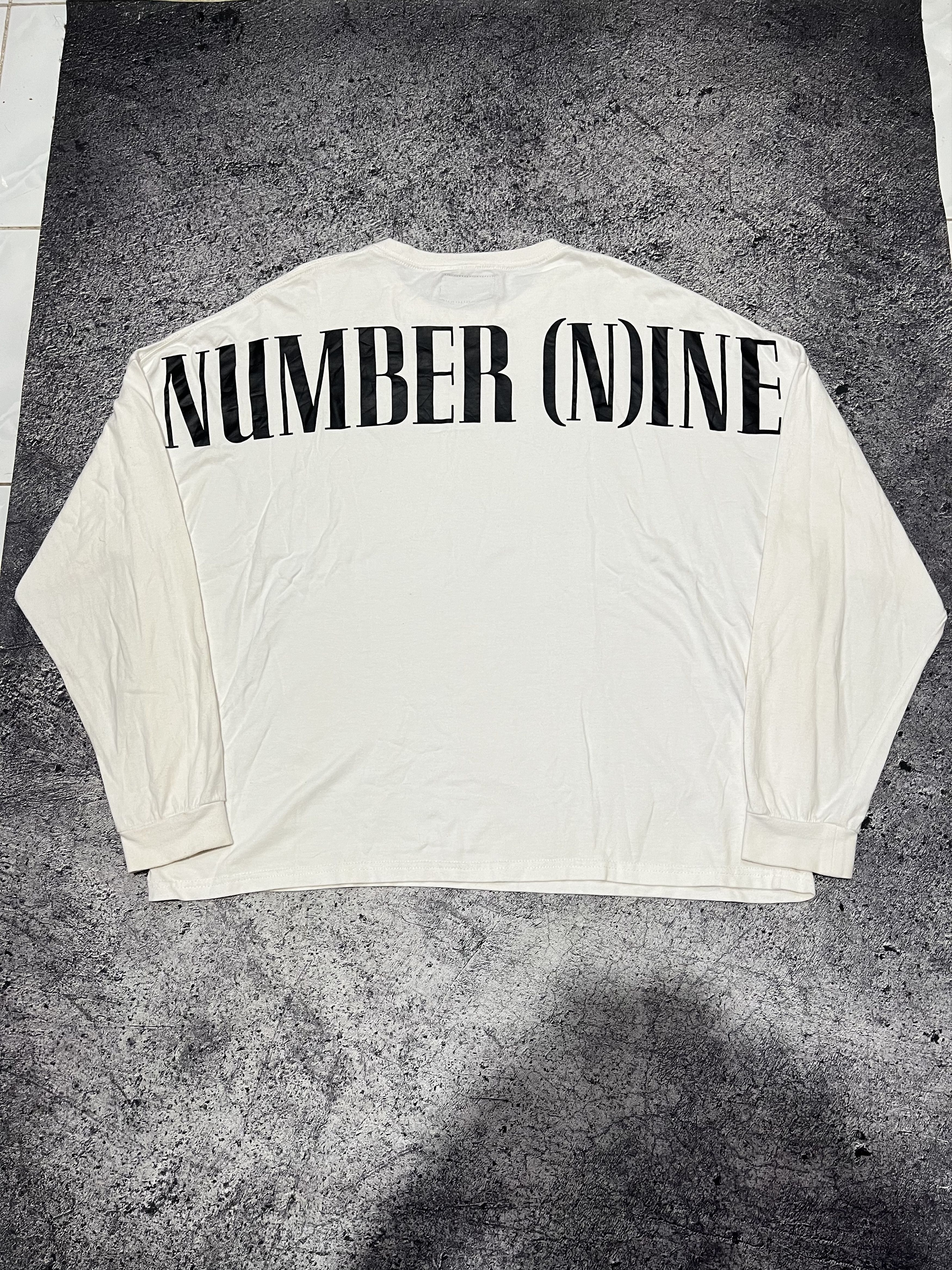 トップス 00s NUMBER(N)INE damage Japanese Brand × Number (N)ine × Vintage 2000s Number Nine