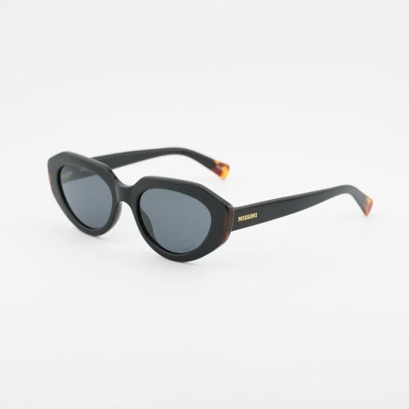 Missoni Missoni MIS 0131/S 0807 IR Sunglasses Black Cat Eye Frame Size ONE SIZE - 1 Thumbnail