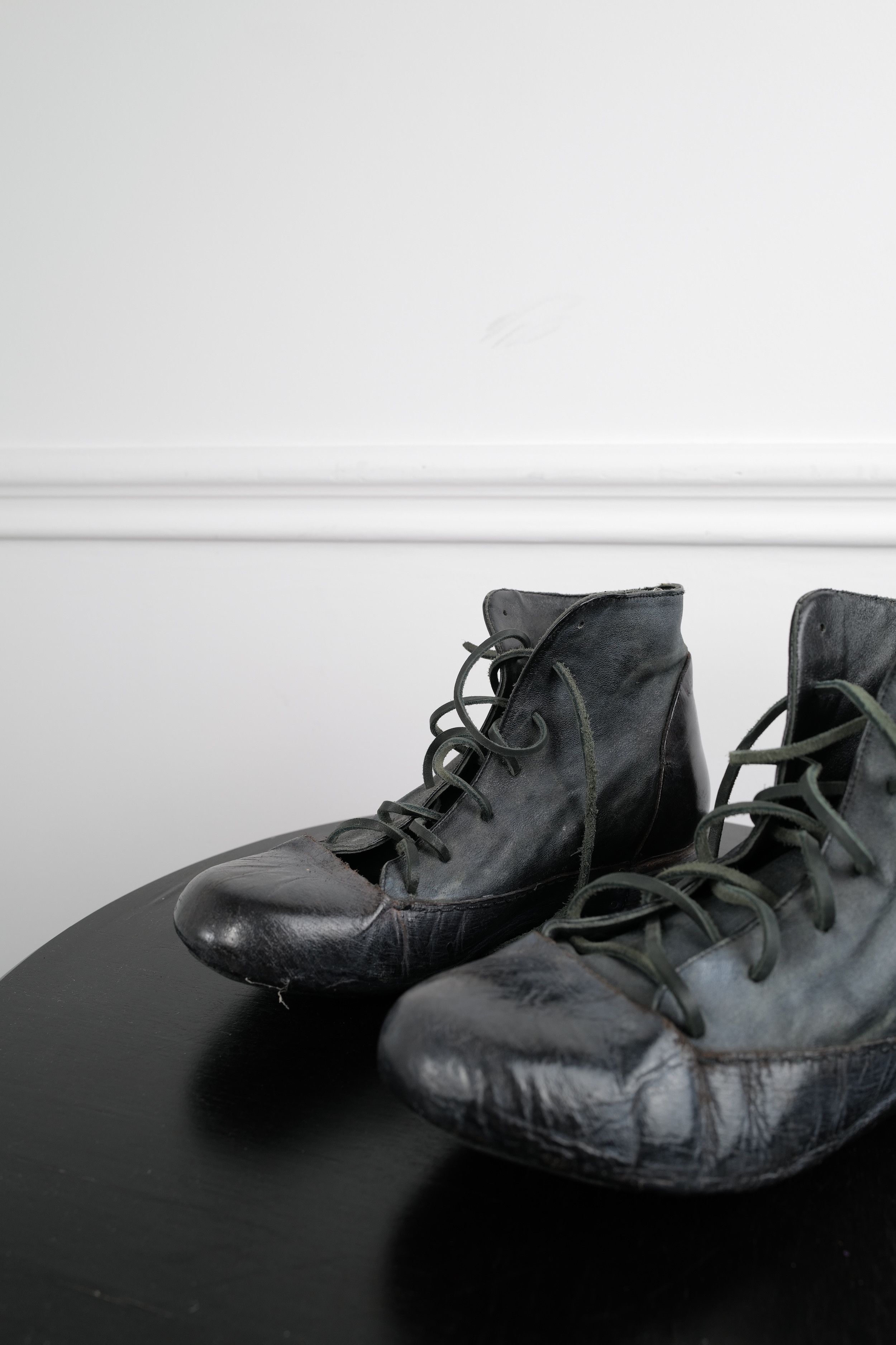 Individual Sentiments HI-TOP SHOES HANDCRAFTED BY MY ATELIER Size US 9 / EU 42 - 3 Thumbnail