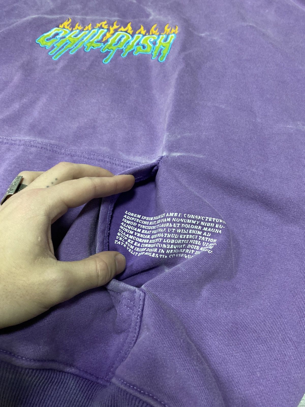 Vintage Childish Robs Motors car 90s Purple Hoodie Big Logo Racing Size US S / EU 44-46 / 1 - 5 Thumbnail