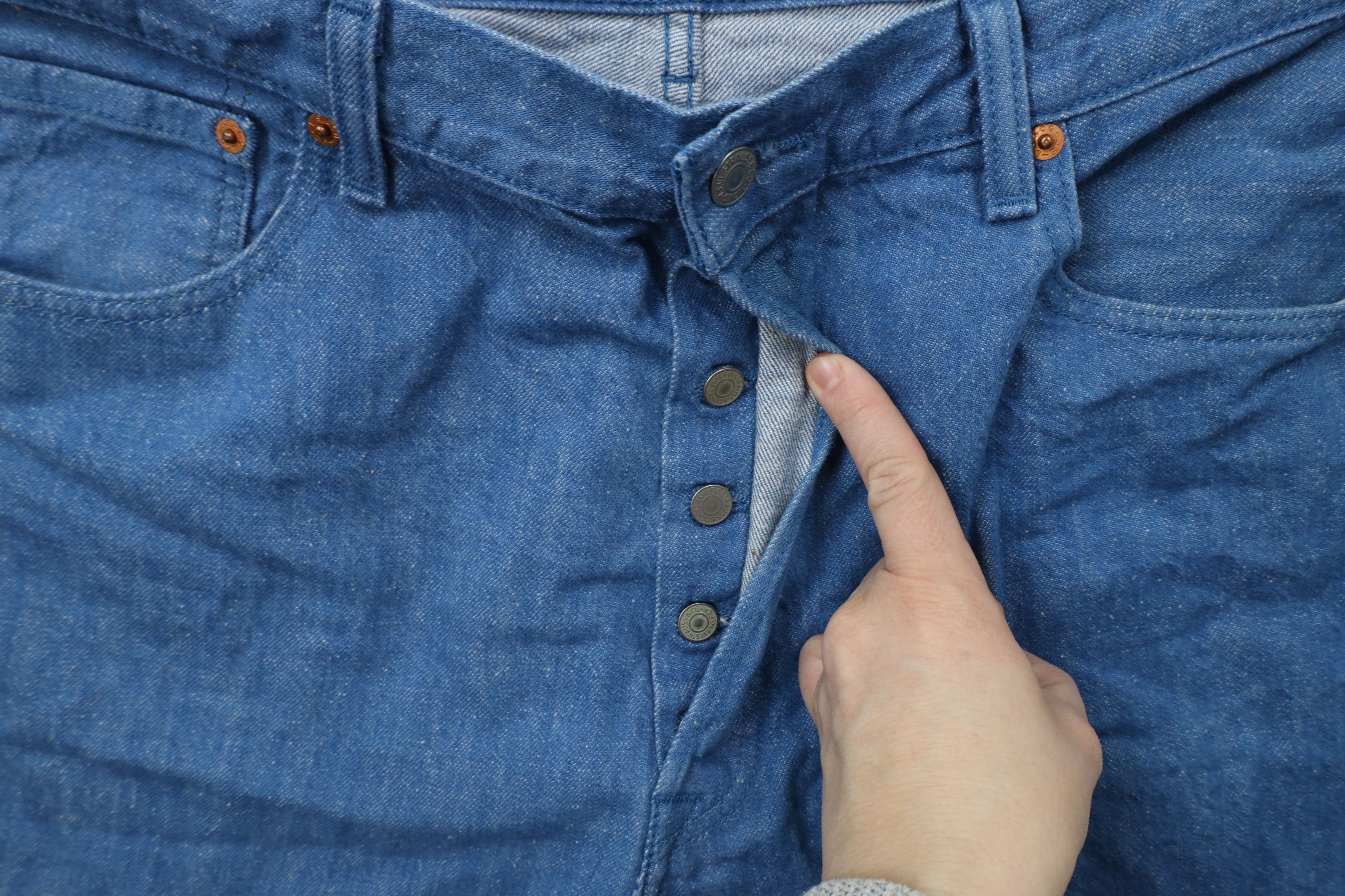 Levi's × Vintage Vintage Y2K Levis 501xx White Oak Cone Denim Original Jeans Size US 36 / EU 52 - 6 Thumbnail