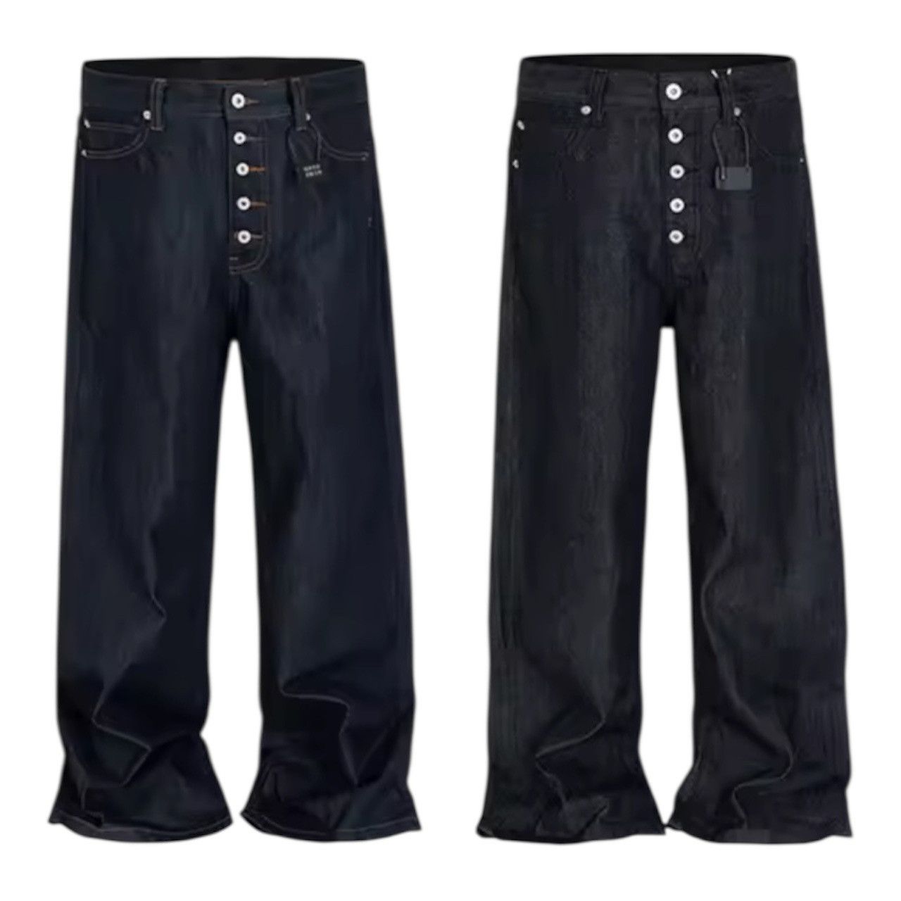 Japanese Brand Raw baggy jeans Size US 32 / EU 48 - 3 Thumbnail