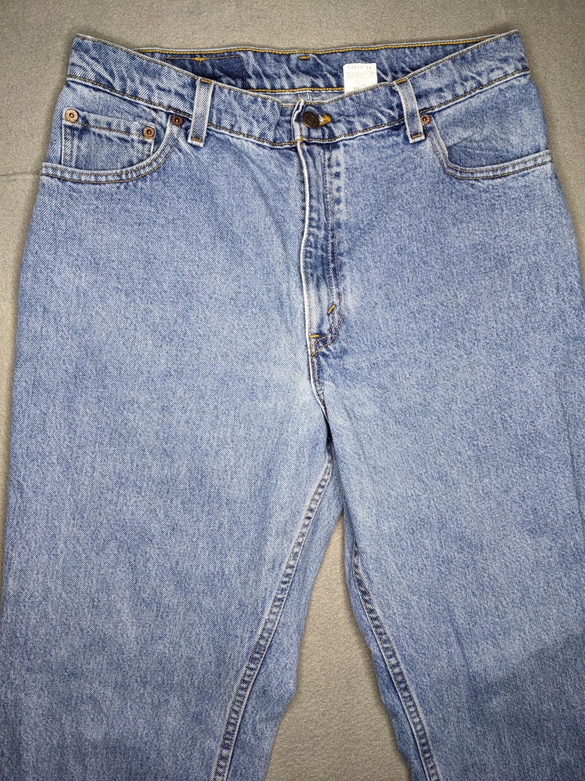 Levi's VTG 90s Levis Jeans 550 Made USA Womens 32x30 Denim Relaxed Size 32" / US 10 / IT 46 - 4 Thumbnail