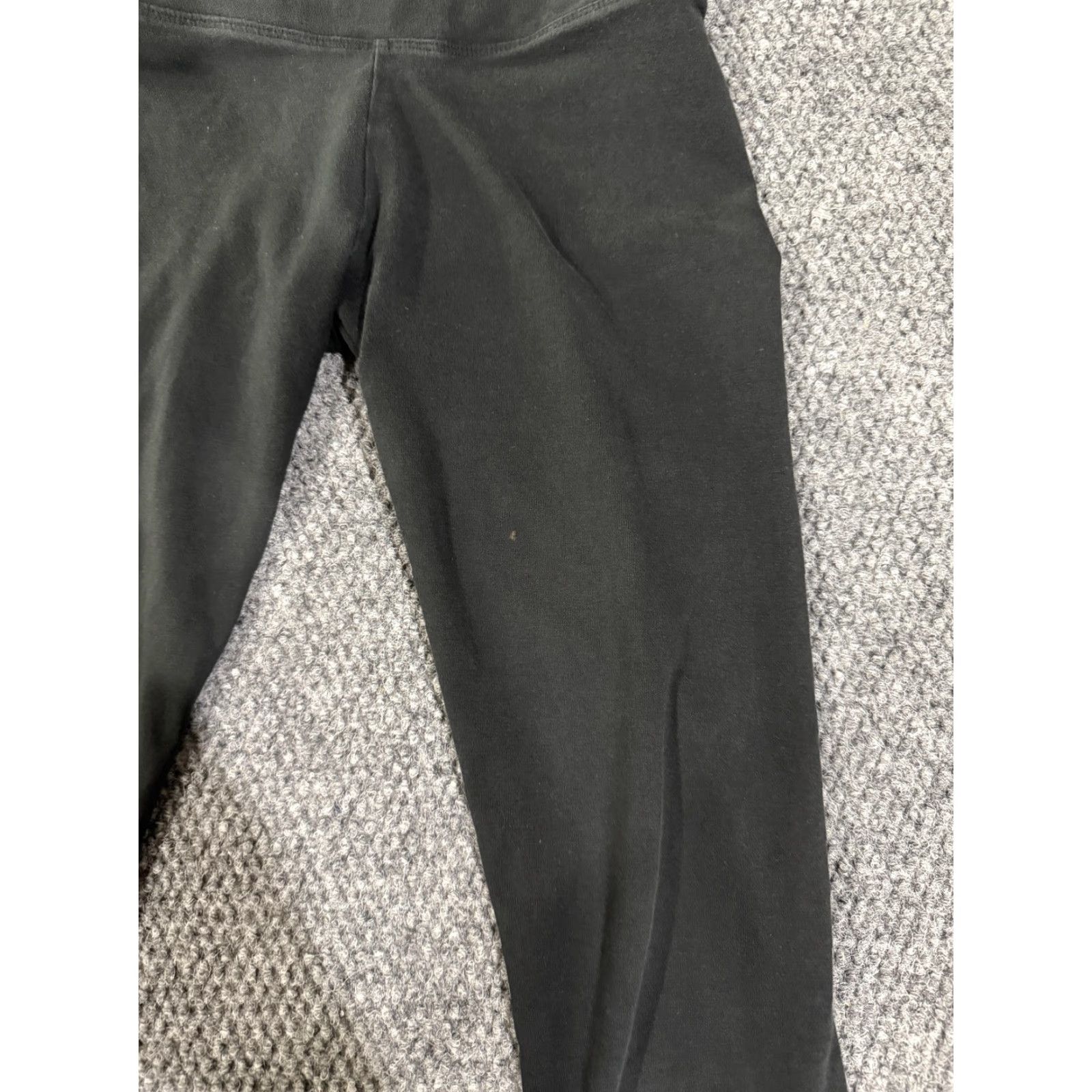 Vintage VINTAGE PINK Victoria's Secret Leggings Womens XS Black Yoga Fold Over Waist Dog Logo Size 26" / US 2 / IT 38 - 3 Thumbnail
