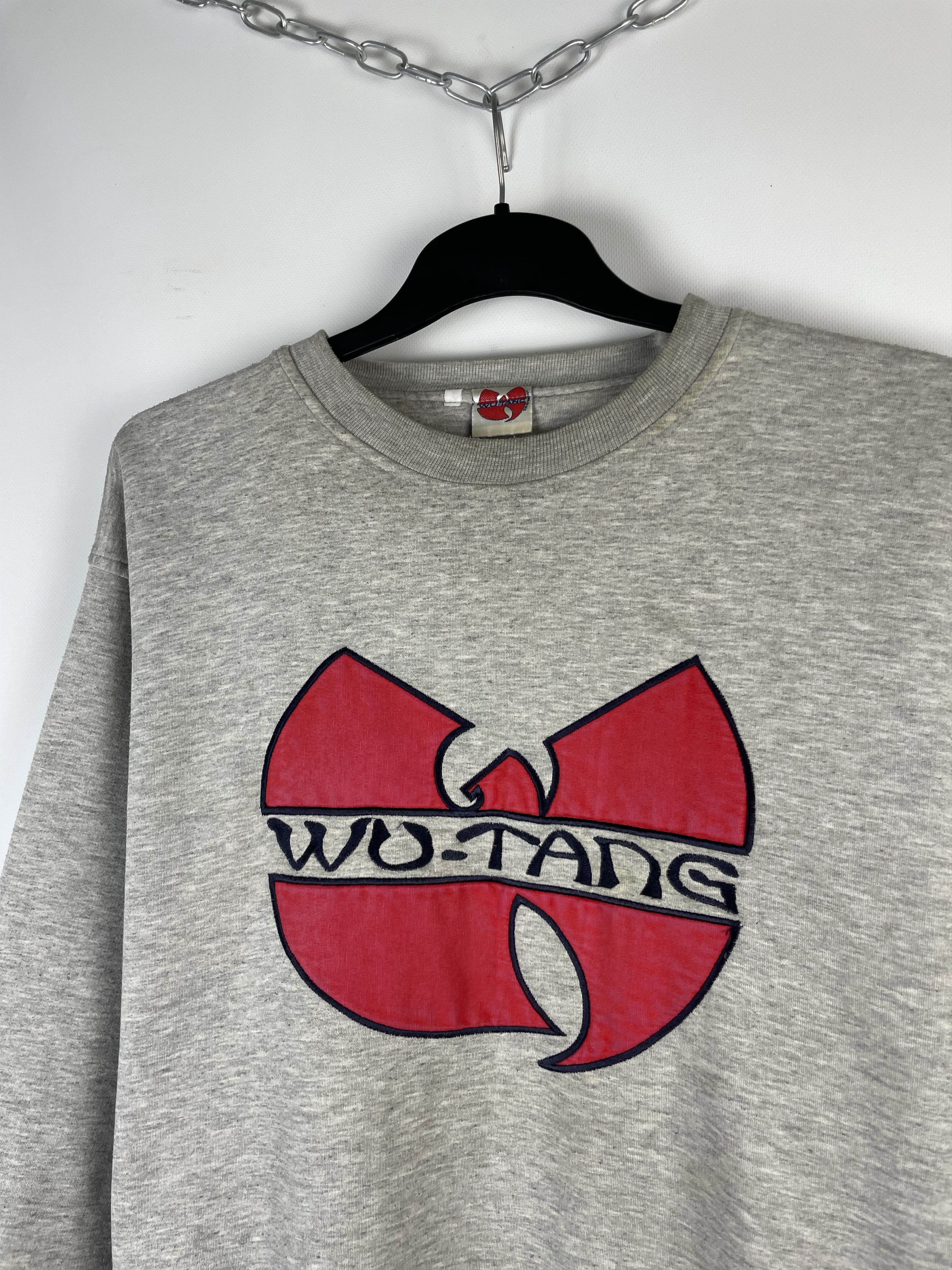 Vintage Vintage Distressed Wu-Tang 1996 Sweatshirt Size US L / EU 52-54 / 3 - 4 Thumbnail