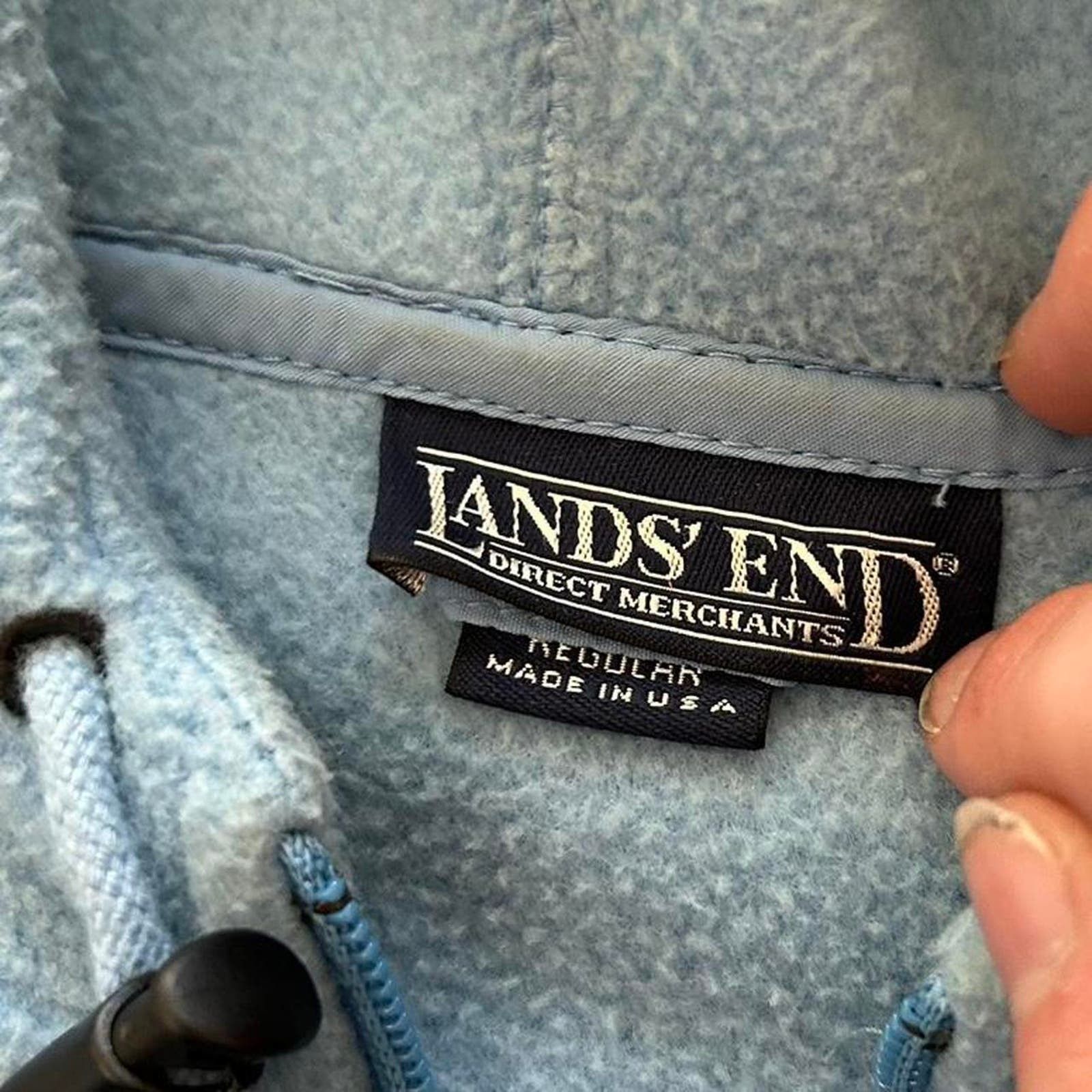 Lands' End Lands End Fleece Zip Up Jacket Size US M / EU 48-50 / 2 - 4 Thumbnail