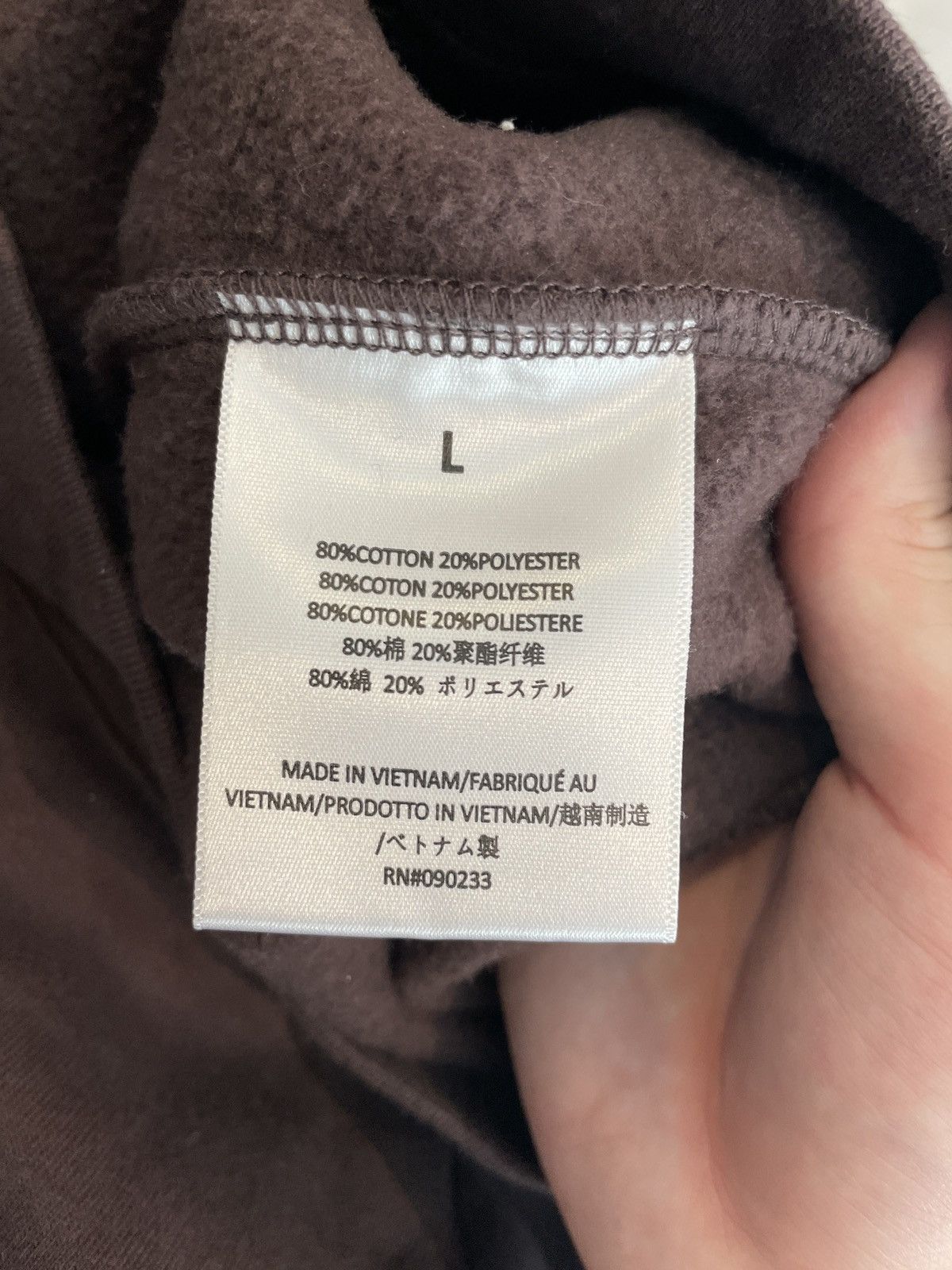 Essentials × Fear of God Fear of God Essentials Plum Hoodie L Size US L / EU 52-54 / 3 - 6 Thumbnail