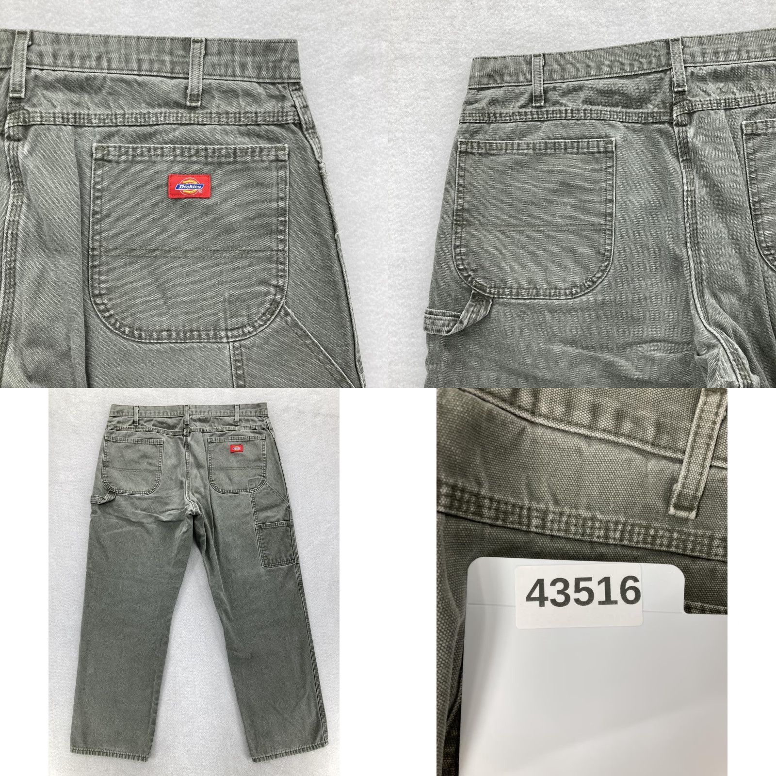 Dickies Dickies Carpenter Pants Mens 38x32 Green Relaxed Fit Utility Workwear Canvas Y2K Pants Mens Green Carpenter Workwear Canvas Dickies 38x32 Relaxed Mens Size US 38 / EU 54 - 9 Thumbnail