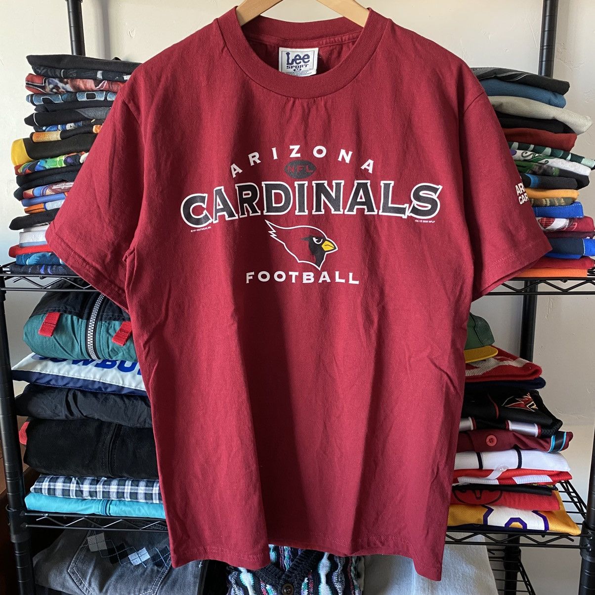 Lee Vintage Arizona Cardinals T-Shirt NFL Football 2000 Y2K Size US M / EU 48-50 / 2 - 1 Thumbnail