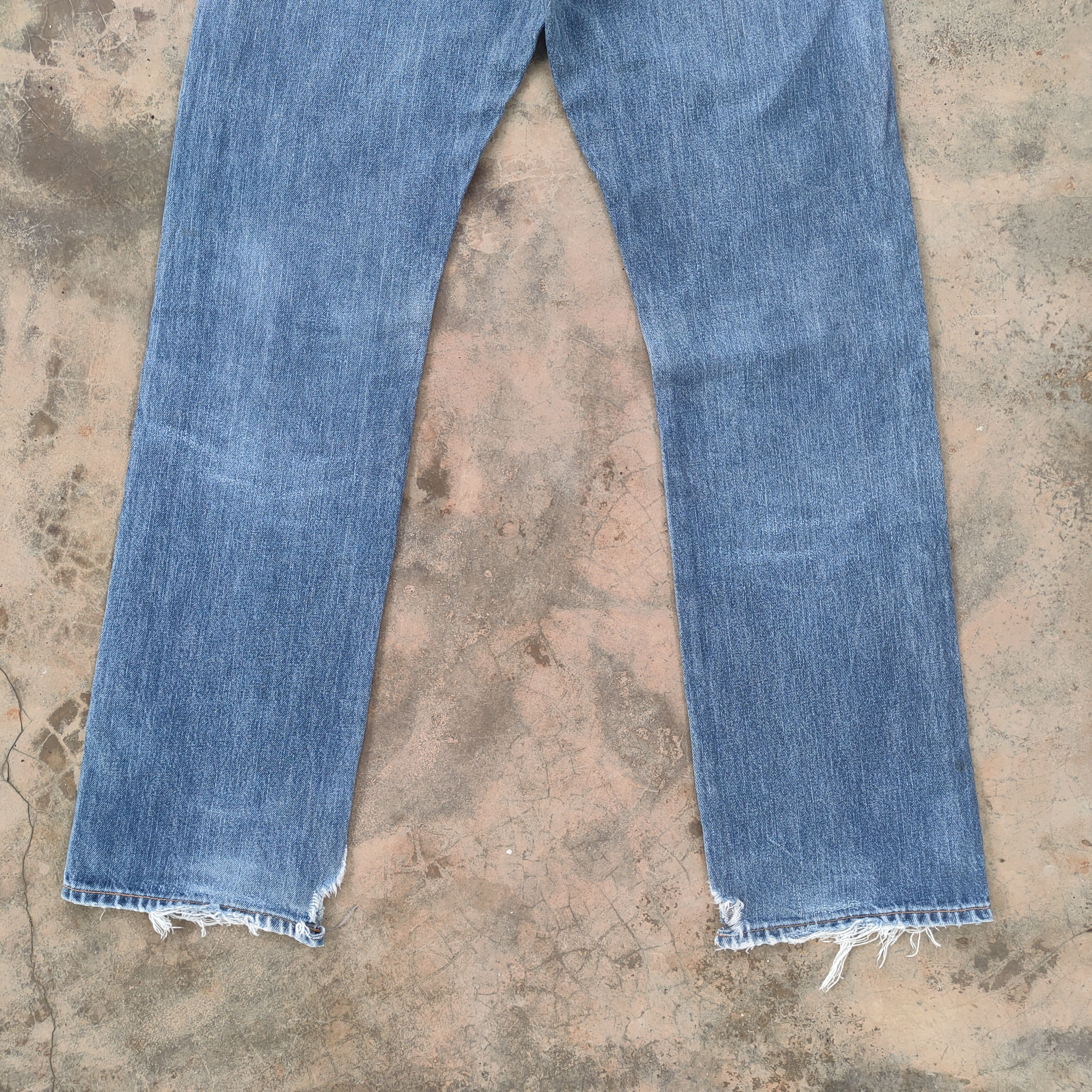 Japanese Brand VINTAGE JAPANESE FADED DISTRESSED JEANS DENIM PANTS Size US 30 / EU 46 - 13 Thumbnail