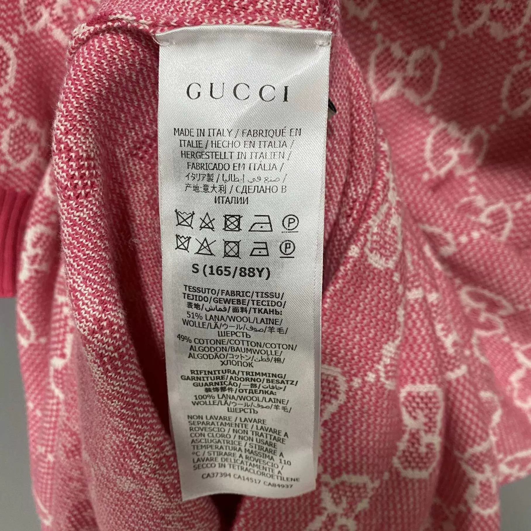 Gucci GUCCI Pink GG Allover Print Dress Women's S Size S / US 4 / IT 40 - 4 Thumbnail