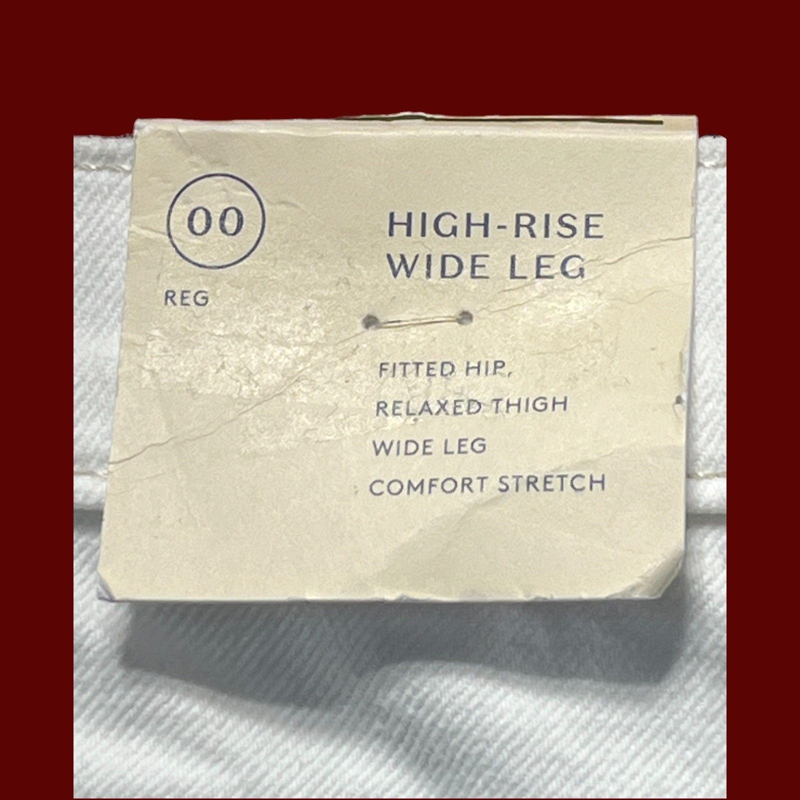 Other Universal Thread-Womens High-Rise Wide Leg Pants-Fitted At H Size 24" / US 00 / IT 34 - 10 Thumbnail
