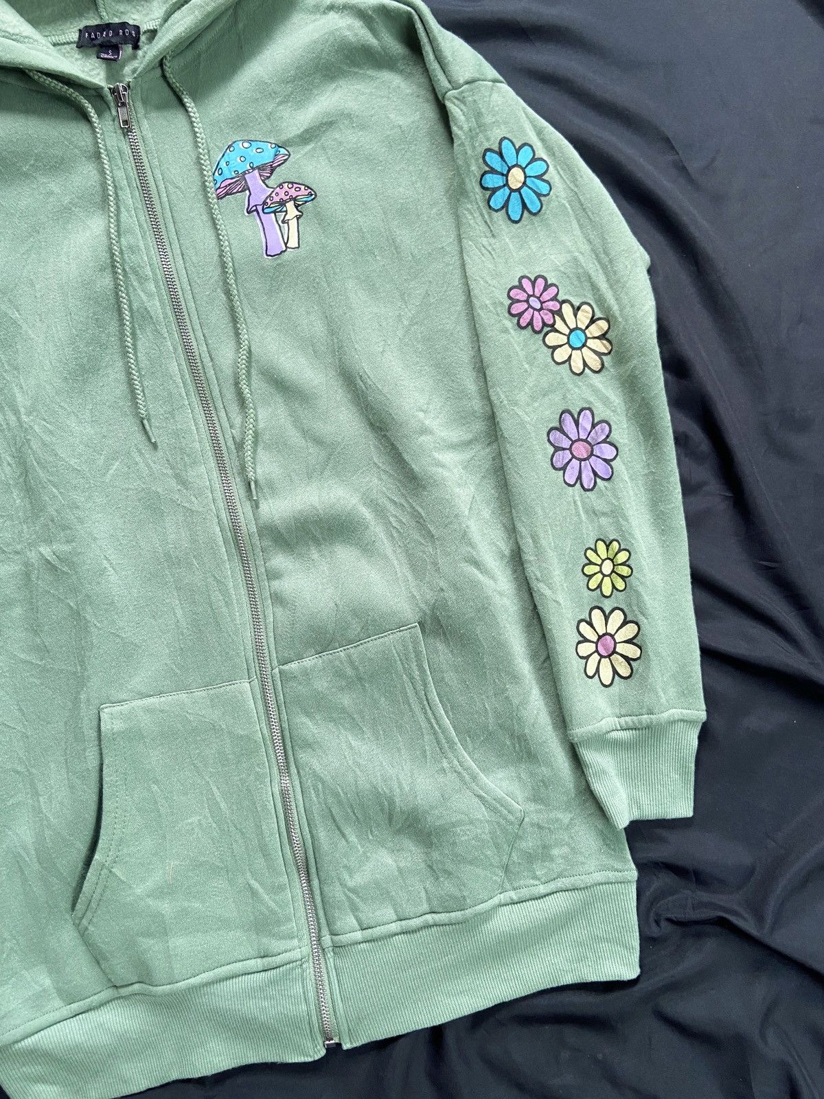 Beauty Beast HAVE A NICE TRIP FLOWERS ZIP HOODIE Size US M / EU 48-50 / 2 - 5 Thumbnail