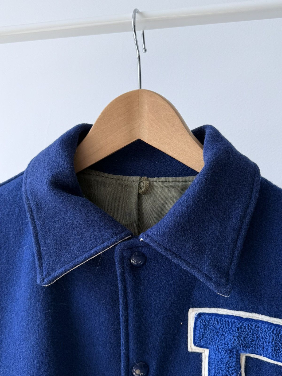 Vintage Vintage 60s Hatchers Varsity College Bomber Jacket Size US L / EU 52-54 / 3 - 6 Thumbnail